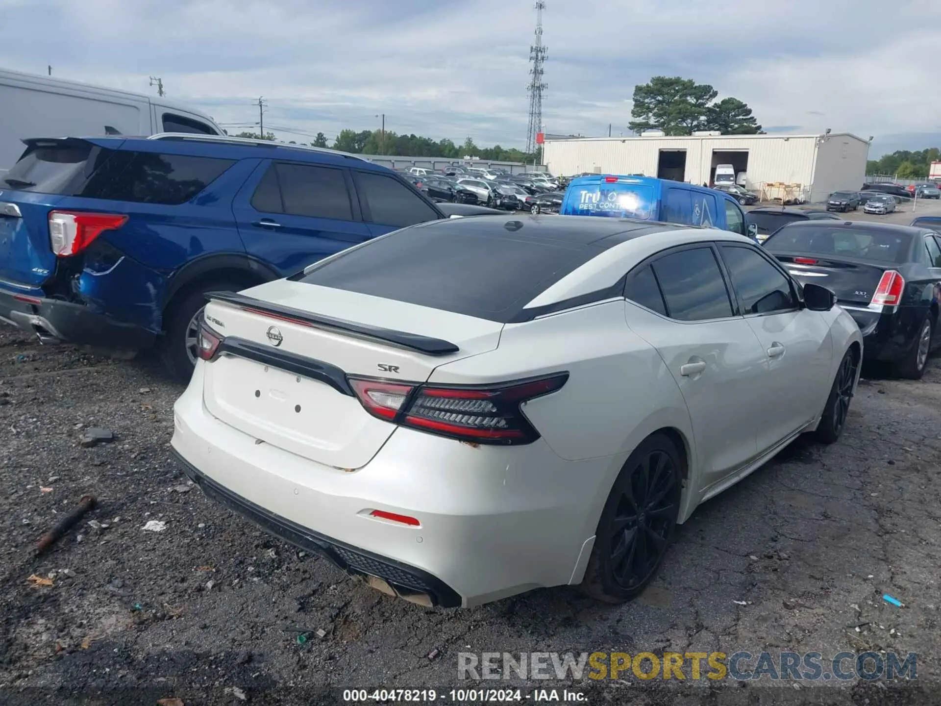4 fotografías del automóvil dañado 1N4AA6EV0PC502854 NISSAN MAXIMA 2023