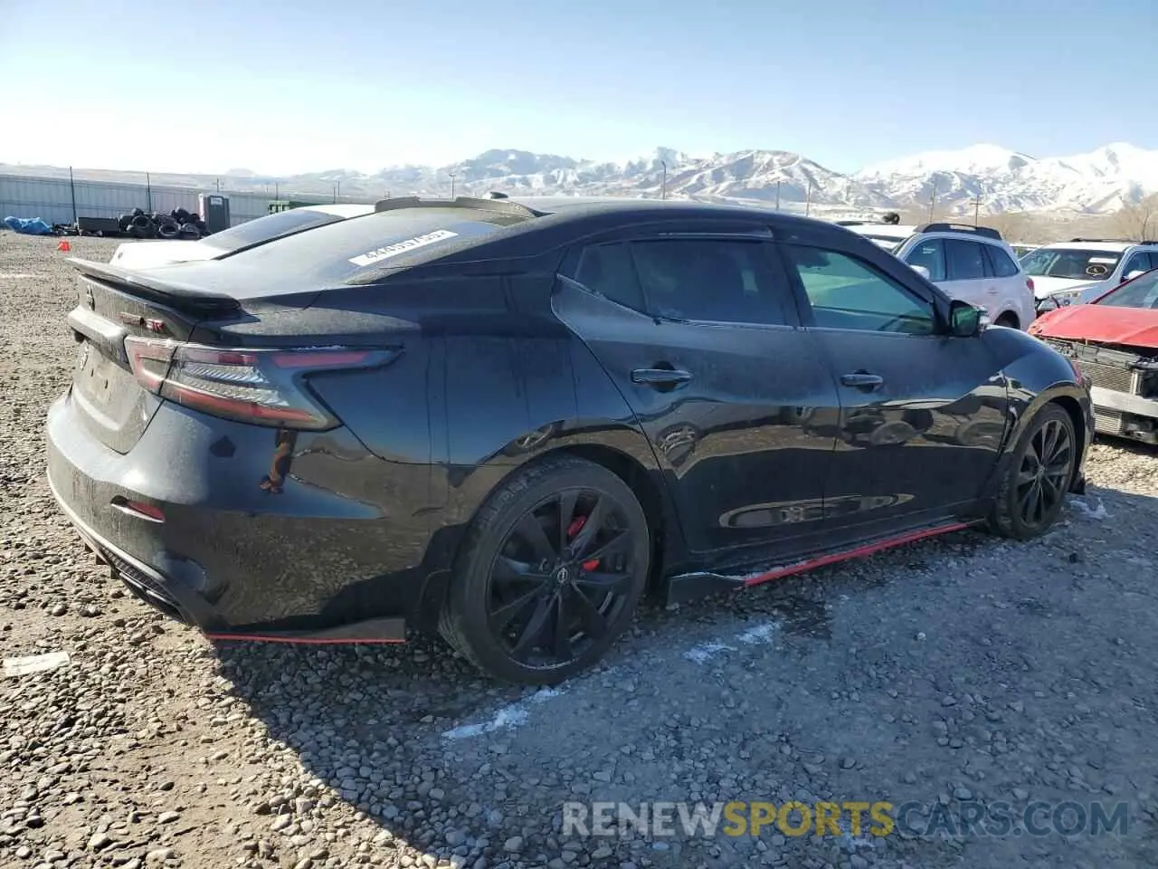 3 fotografías del automóvil dañado 1N4AA6EV1PC502720 NISSAN MAXIMA 2023