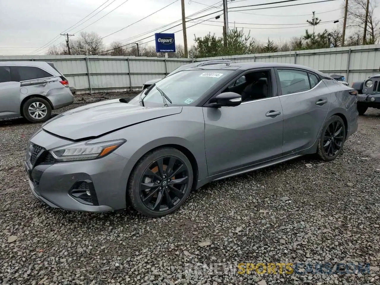 1 fotografías del automóvil dañado 1N4AA6EV1PC507741 NISSAN MAXIMA 2023