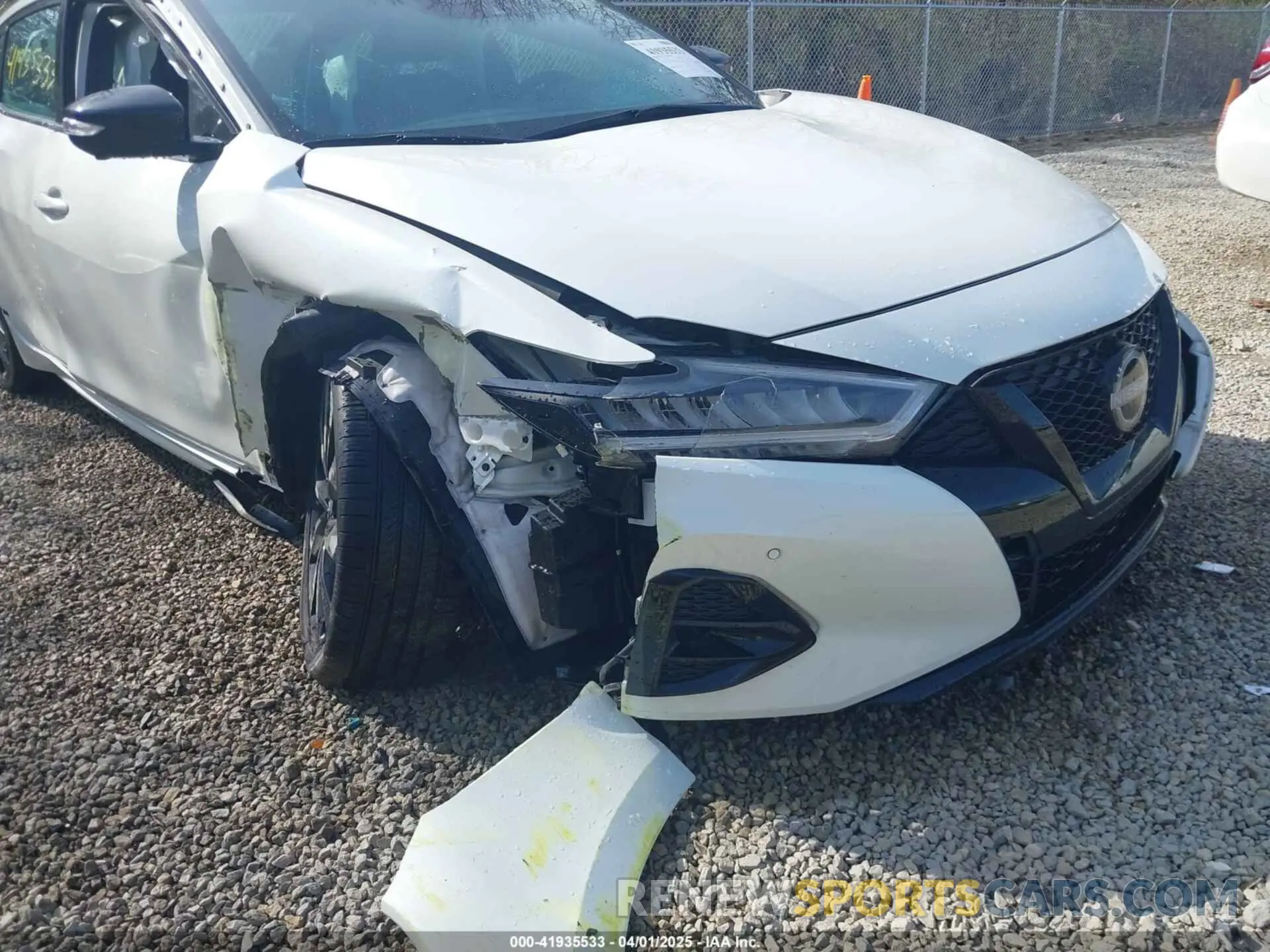 6 fotografías del automóvil dañado 1N4AA6EV6PC503118 NISSAN MAXIMA 2023