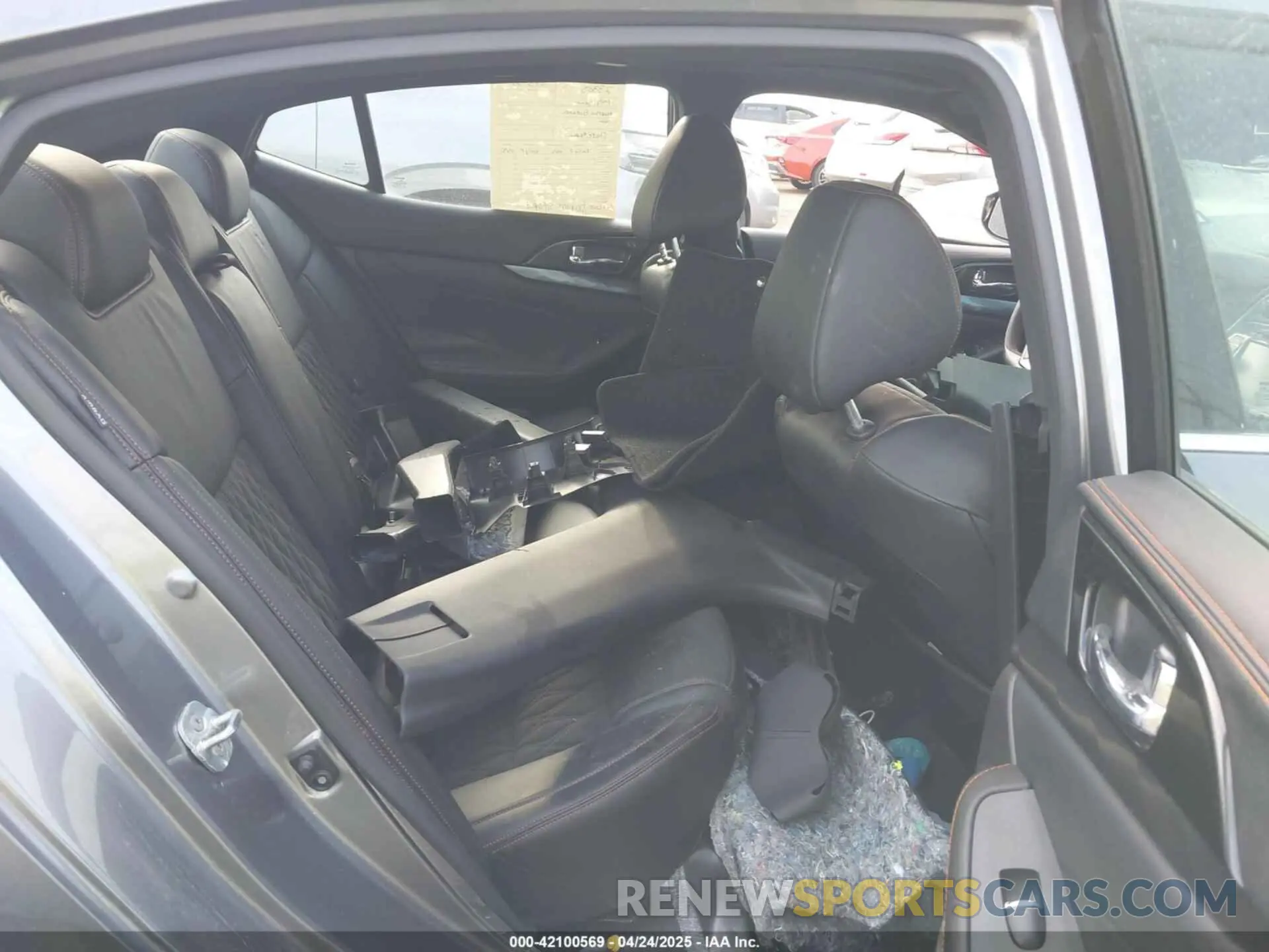 8 fotografías del automóvil dañado 1N4AA6EVXPC508029 NISSAN MAXIMA 2023
