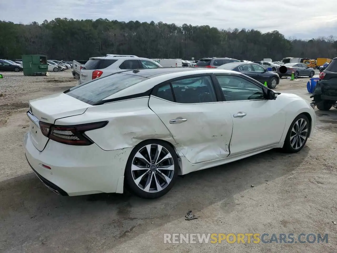 3 fotografías del automóvil dañado 1N4AA6FV1PC507737 NISSAN MAXIMA 2023