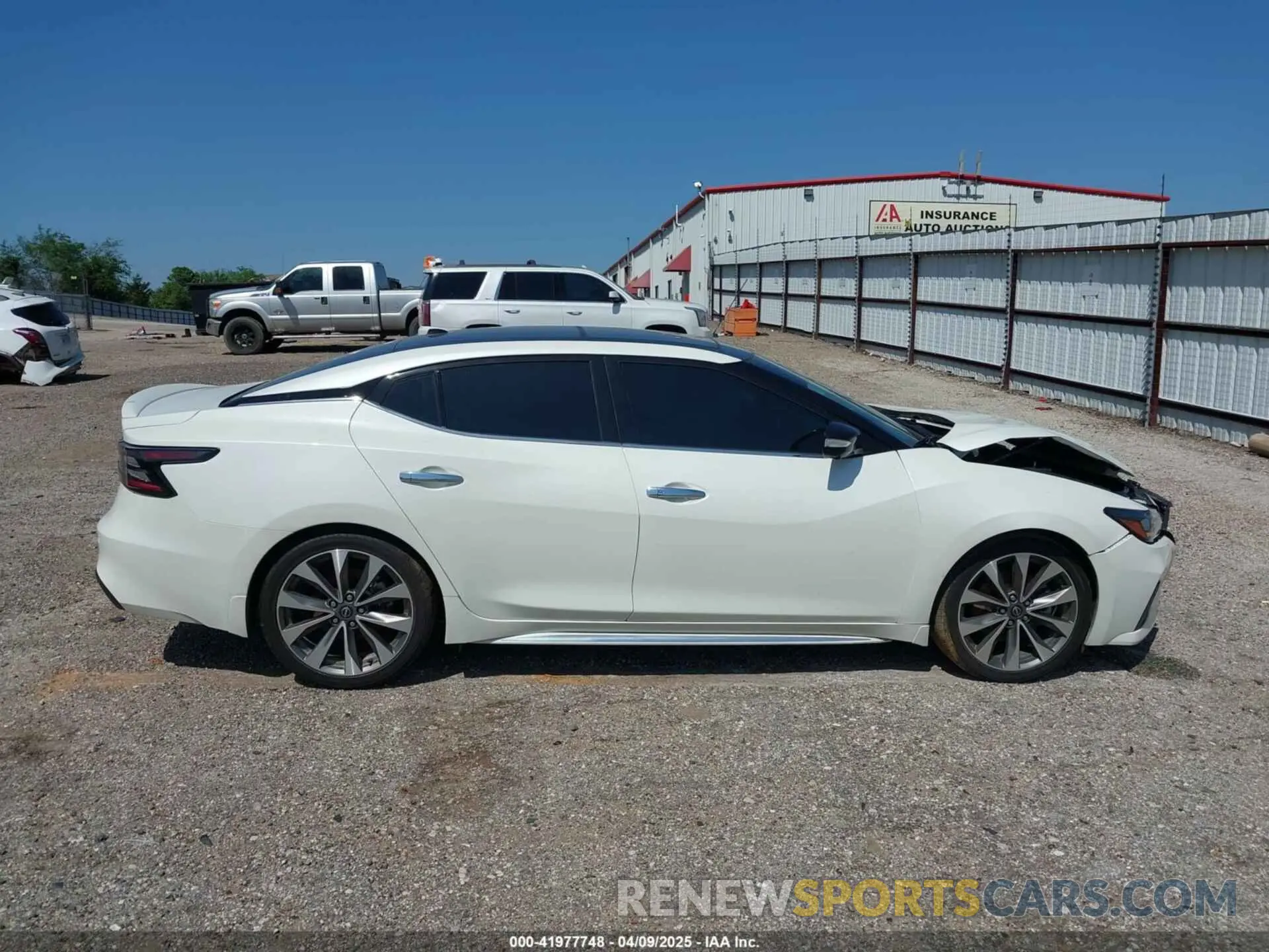 14 fotografías del automóvil dañado 1N4AA6FV3PC510428 NISSAN MAXIMA 2023