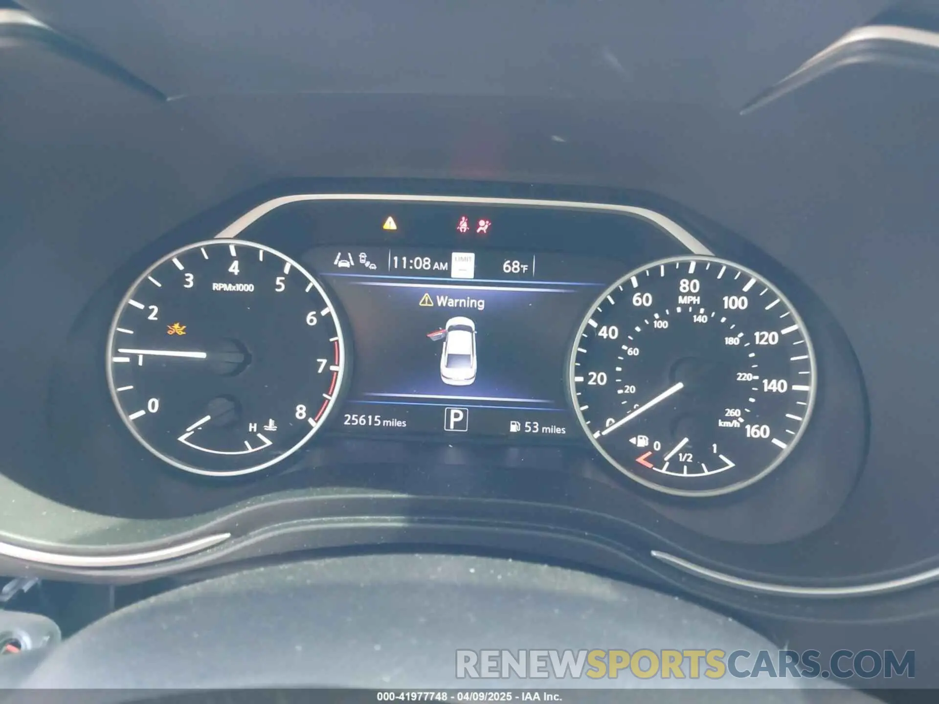 7 fotografías del automóvil dañado 1N4AA6FV3PC510428 NISSAN MAXIMA 2023