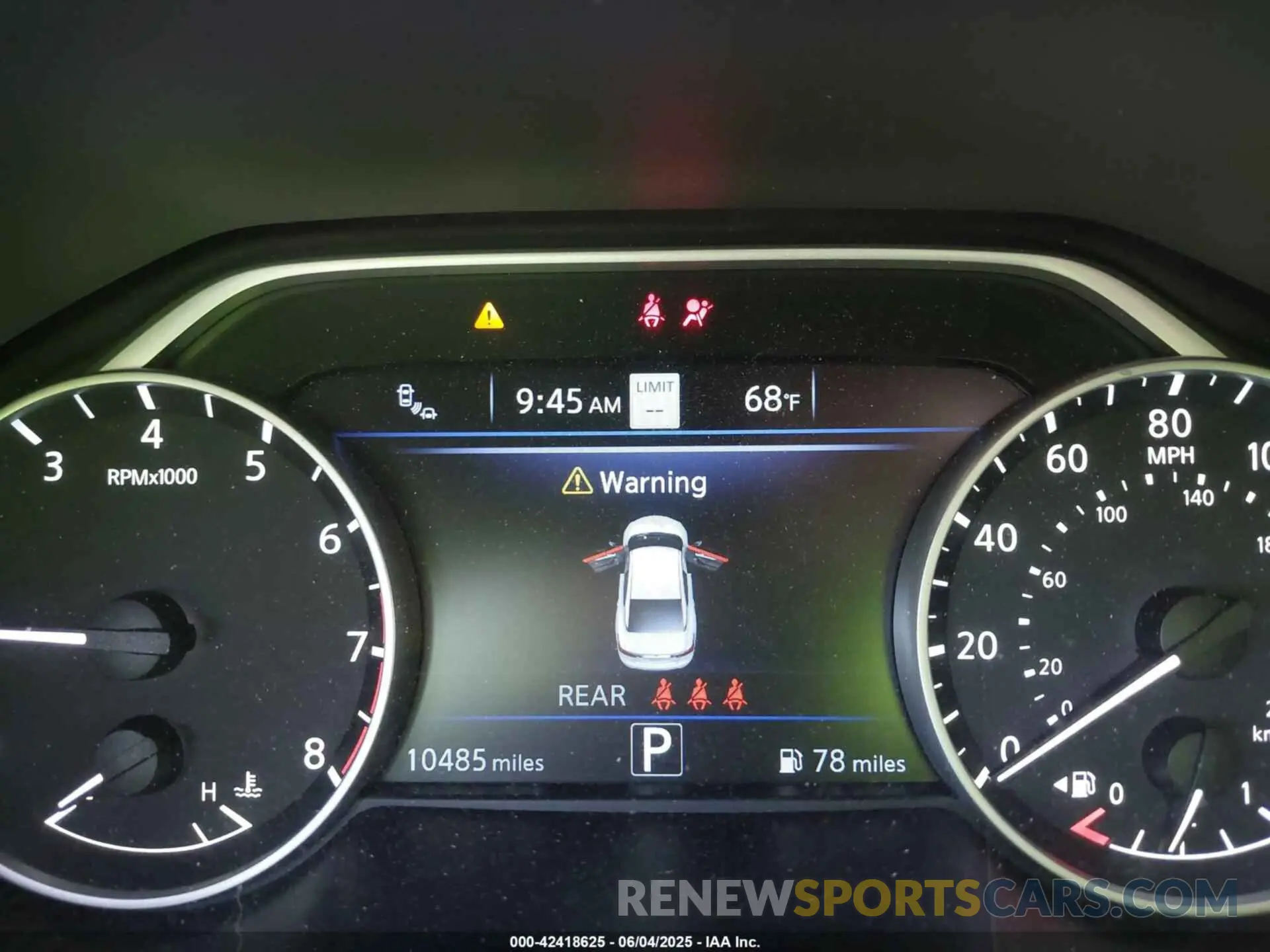 15 fotografías del automóvil dañado 1N4AA6FV5PC505862 NISSAN MAXIMA 2023