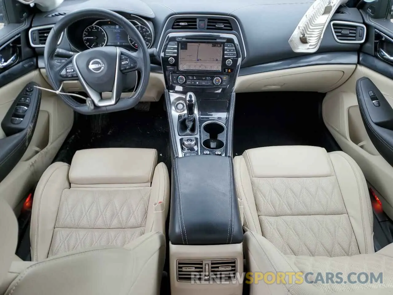 8 fotografías del automóvil dañado 1N4AA6FV6PC507958 NISSAN MAXIMA 2023