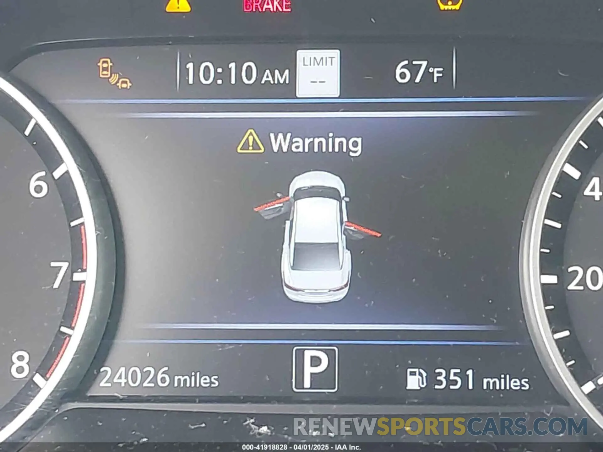 15 fotografías del automóvil dañado 1N4AA6FV6PC508429 NISSAN MAXIMA 2023