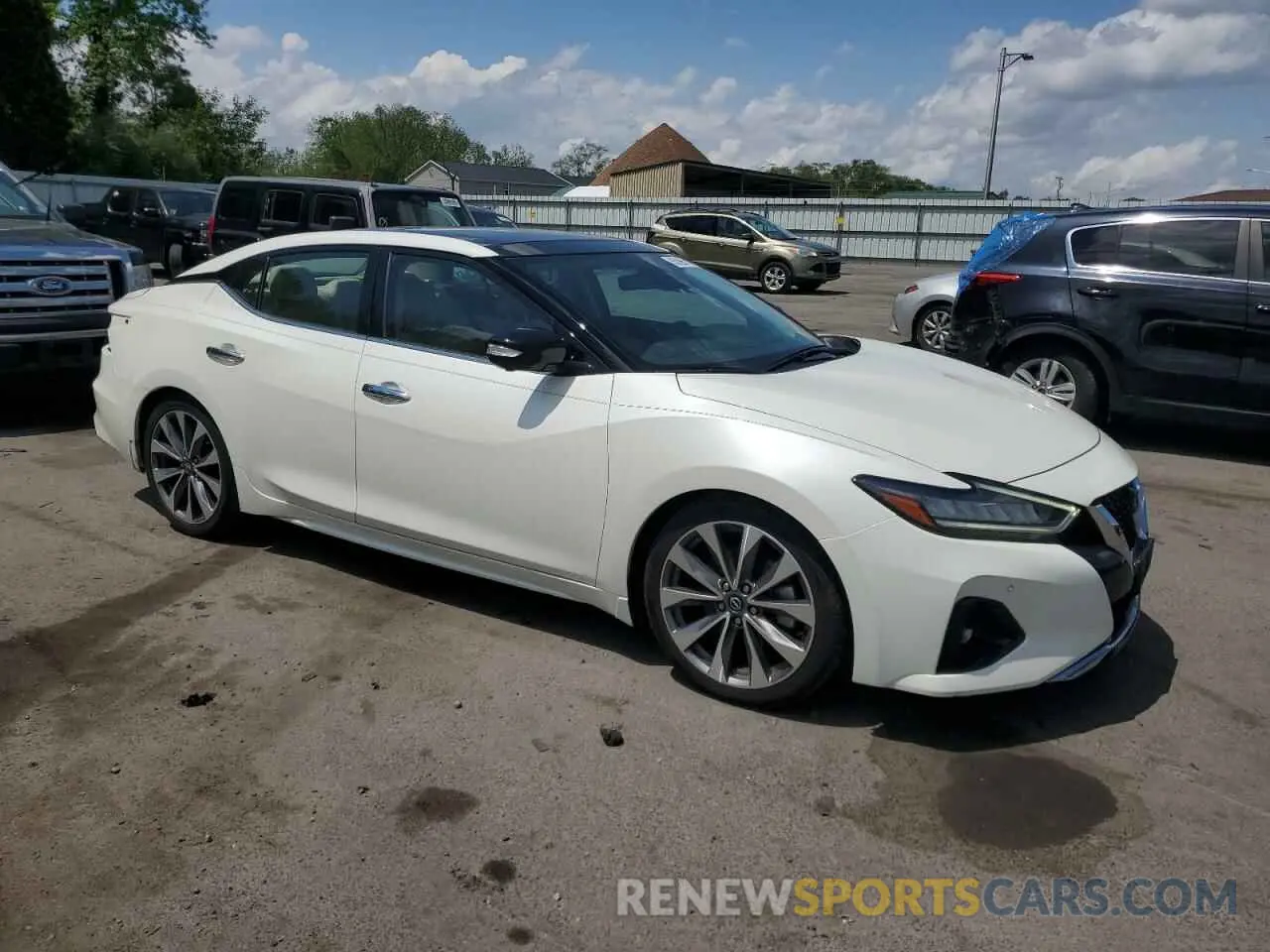 4 fotografías del automóvil dañado 1N4AA6FV7PC502087 NISSAN MAXIMA 2023