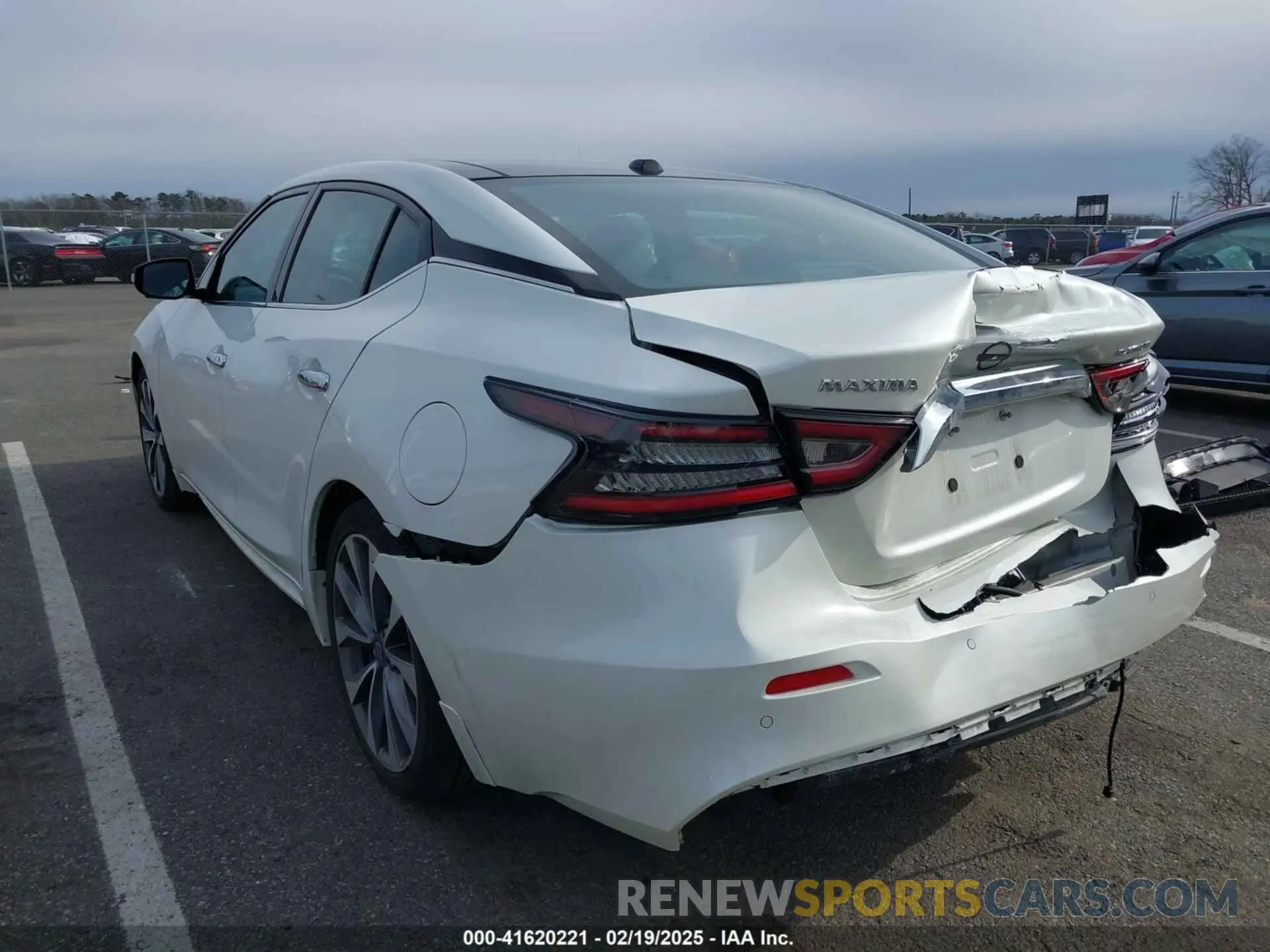 3 fotografías del automóvil dañado 1N4AA6FV8PC504740 NISSAN MAXIMA 2023