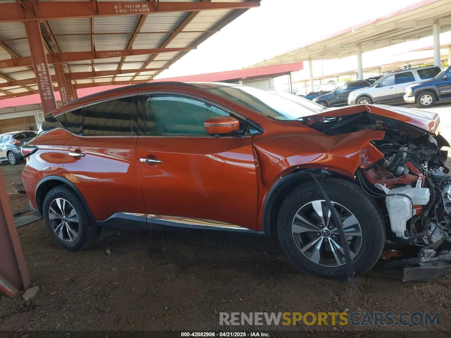 14 fotografías del automóvil dañado 5N1AZ2MJ1KN102093 NISSAN MURANO 2019