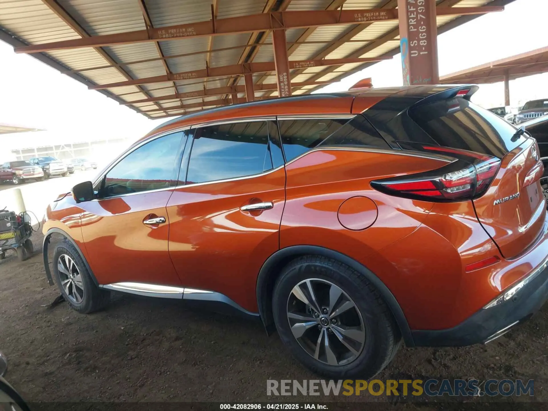 15 fotografías del automóvil dañado 5N1AZ2MJ1KN102093 NISSAN MURANO 2019