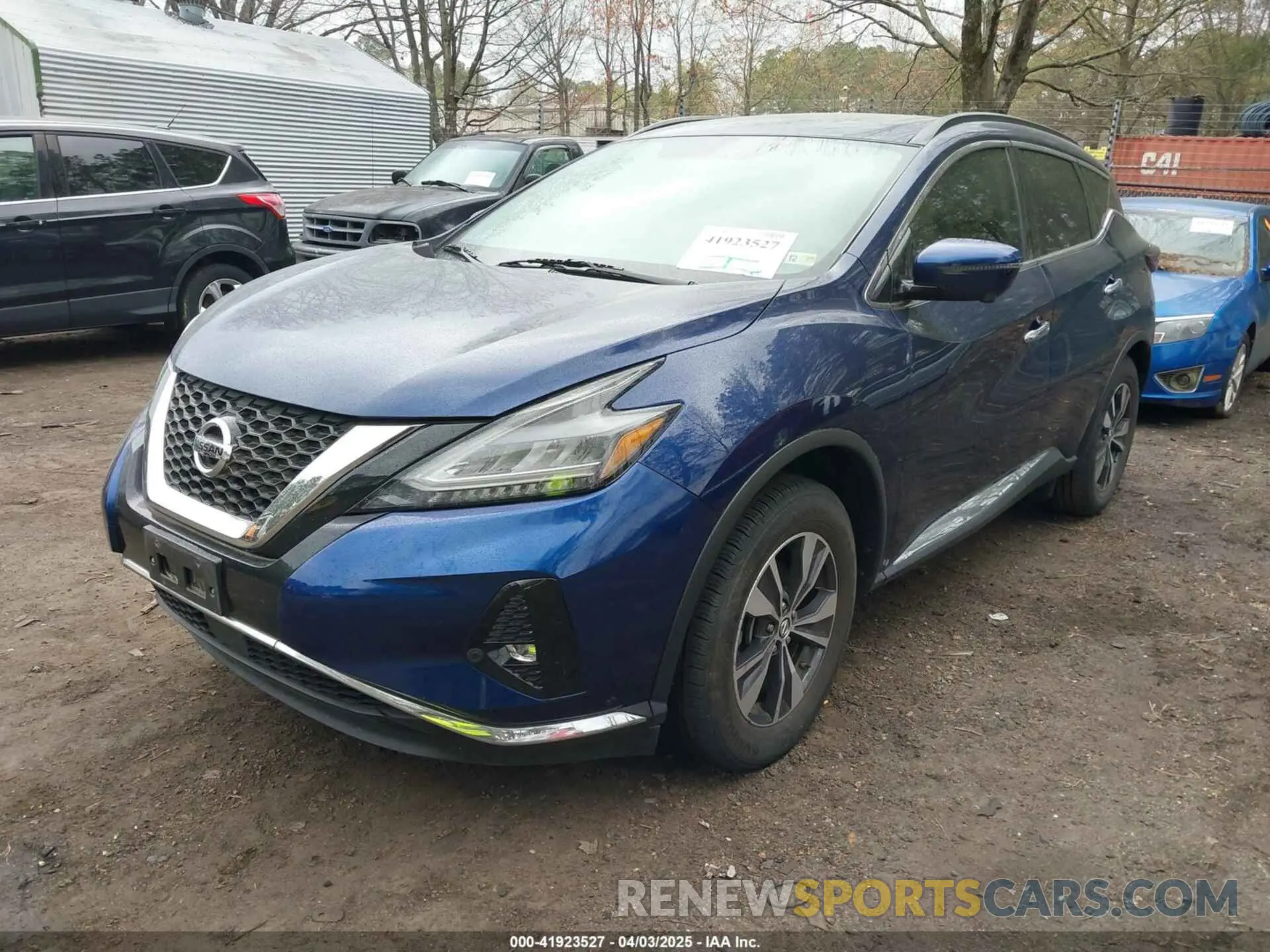 2 fotografías del automóvil dañado 5N1AZ2MJ1KN104555 NISSAN MURANO 2019