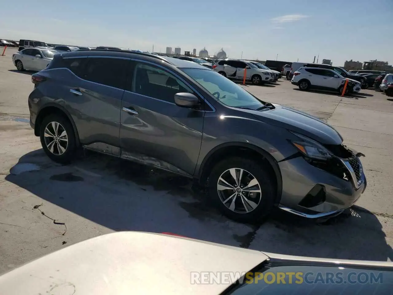 4 fotografías del automóvil dañado 5N1AZ2MJ1KN130038 NISSAN MURANO 2019