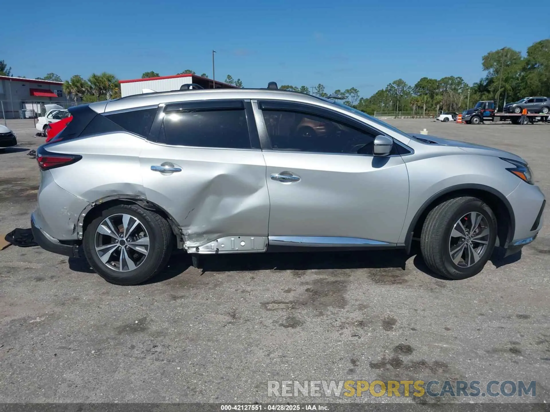 13 fotografías del automóvil dañado 5N1AZ2MJ1KN154114 NISSAN MURANO 2019