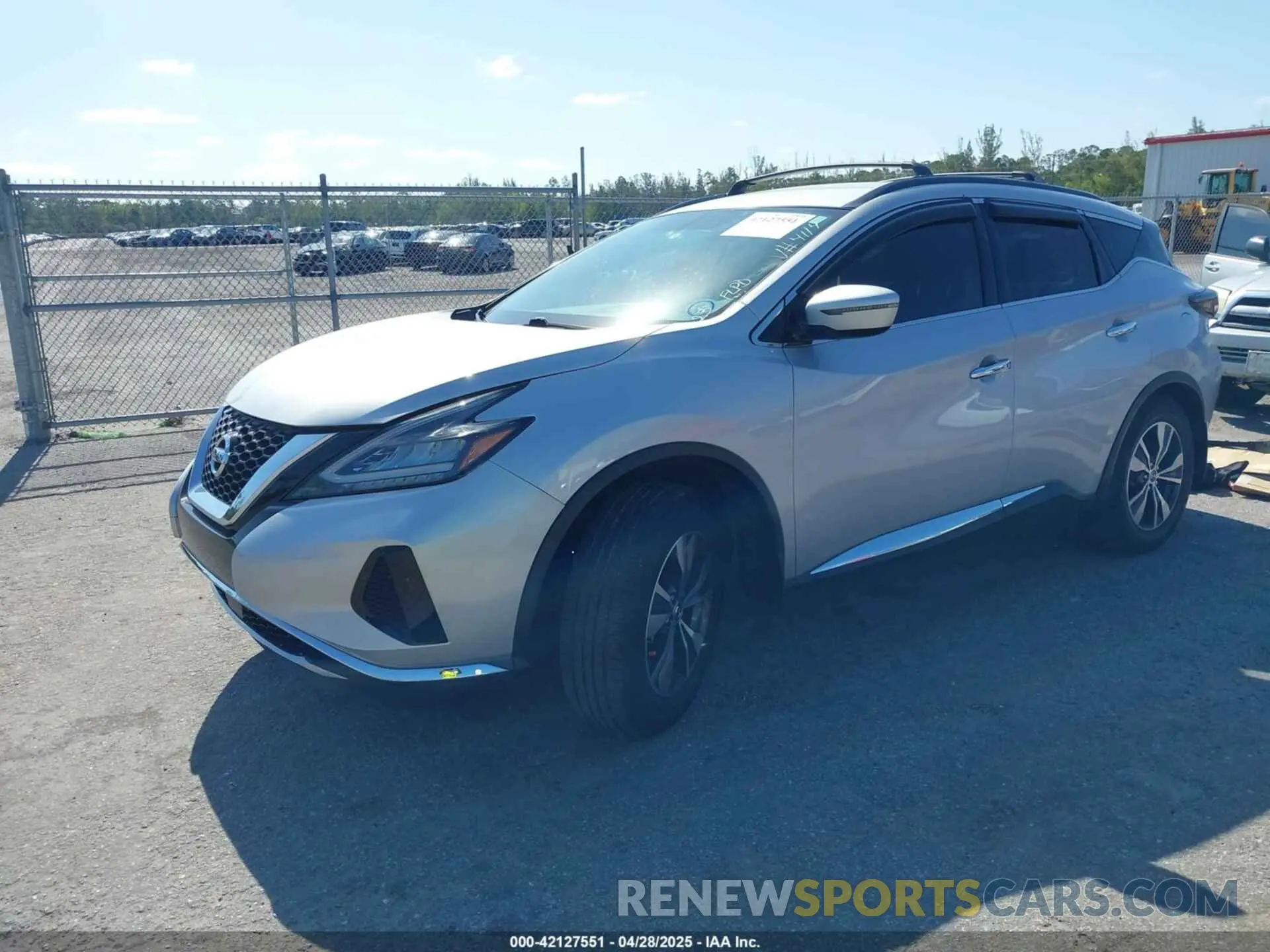2 fotografías del automóvil dañado 5N1AZ2MJ1KN154114 NISSAN MURANO 2019