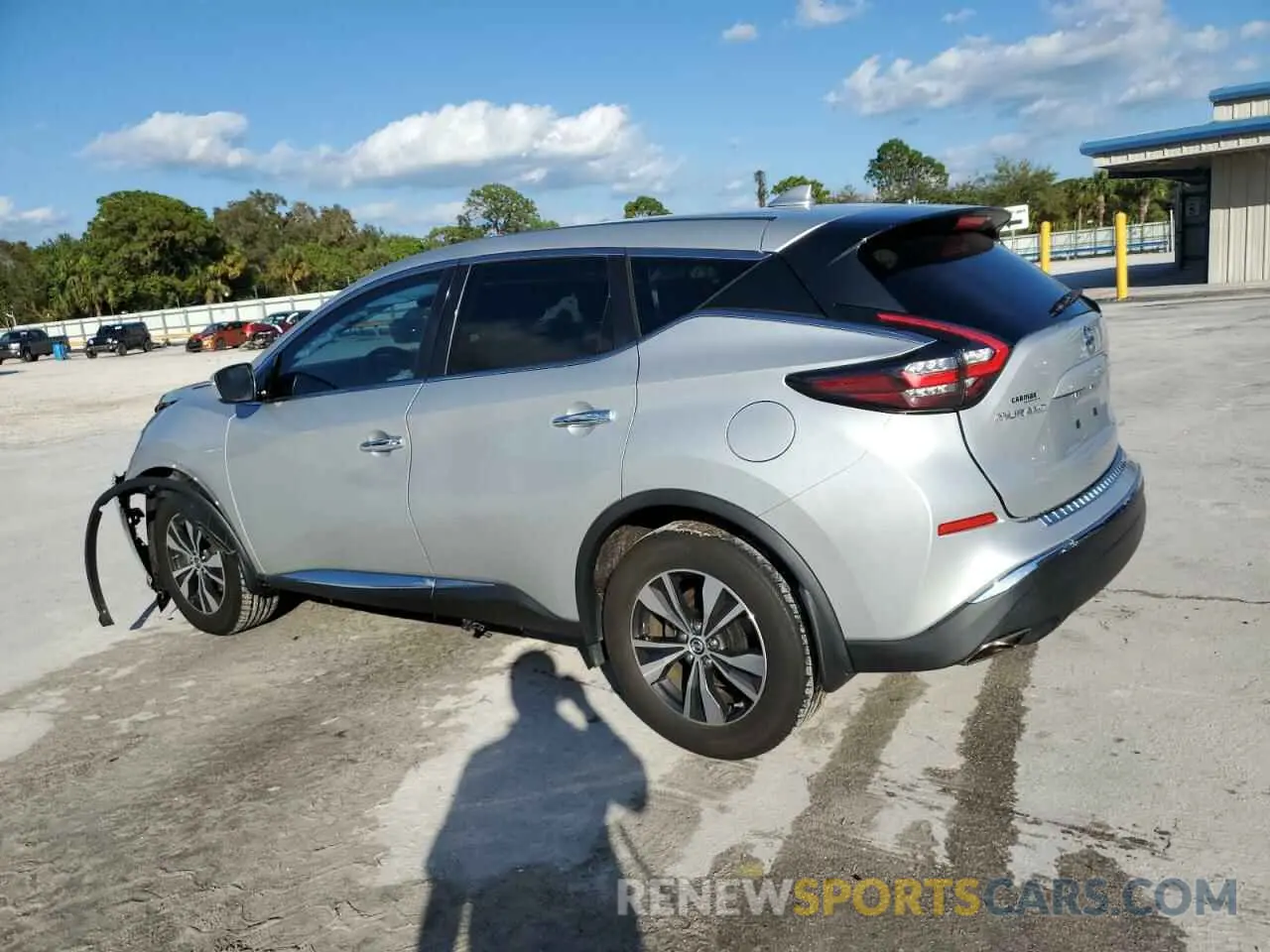 2 fotografías del automóvil dañado 5N1AZ2MJ2KN134602 NISSAN MURANO 2019