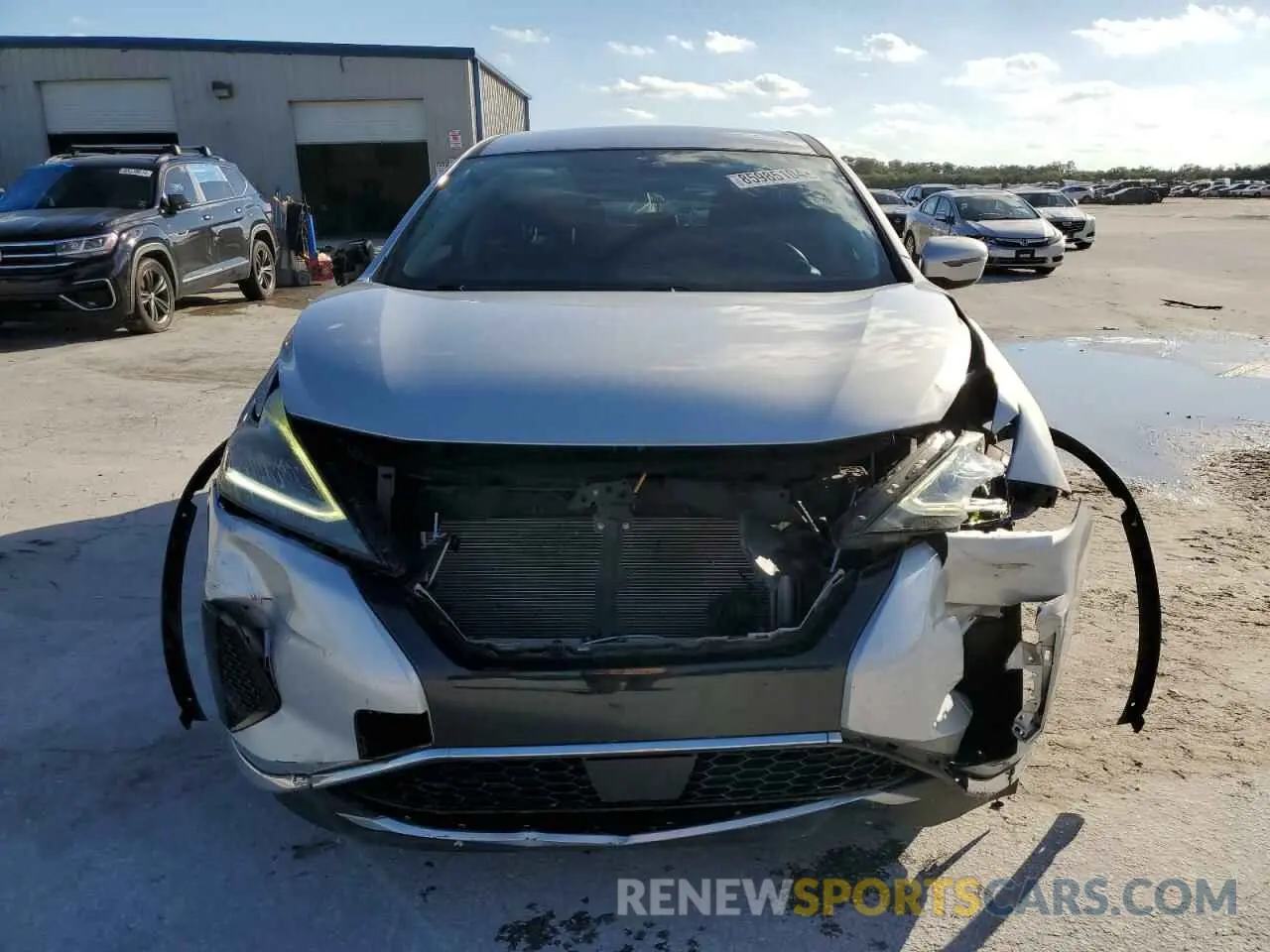 5 fotografías del automóvil dañado 5N1AZ2MJ2KN134602 NISSAN MURANO 2019
