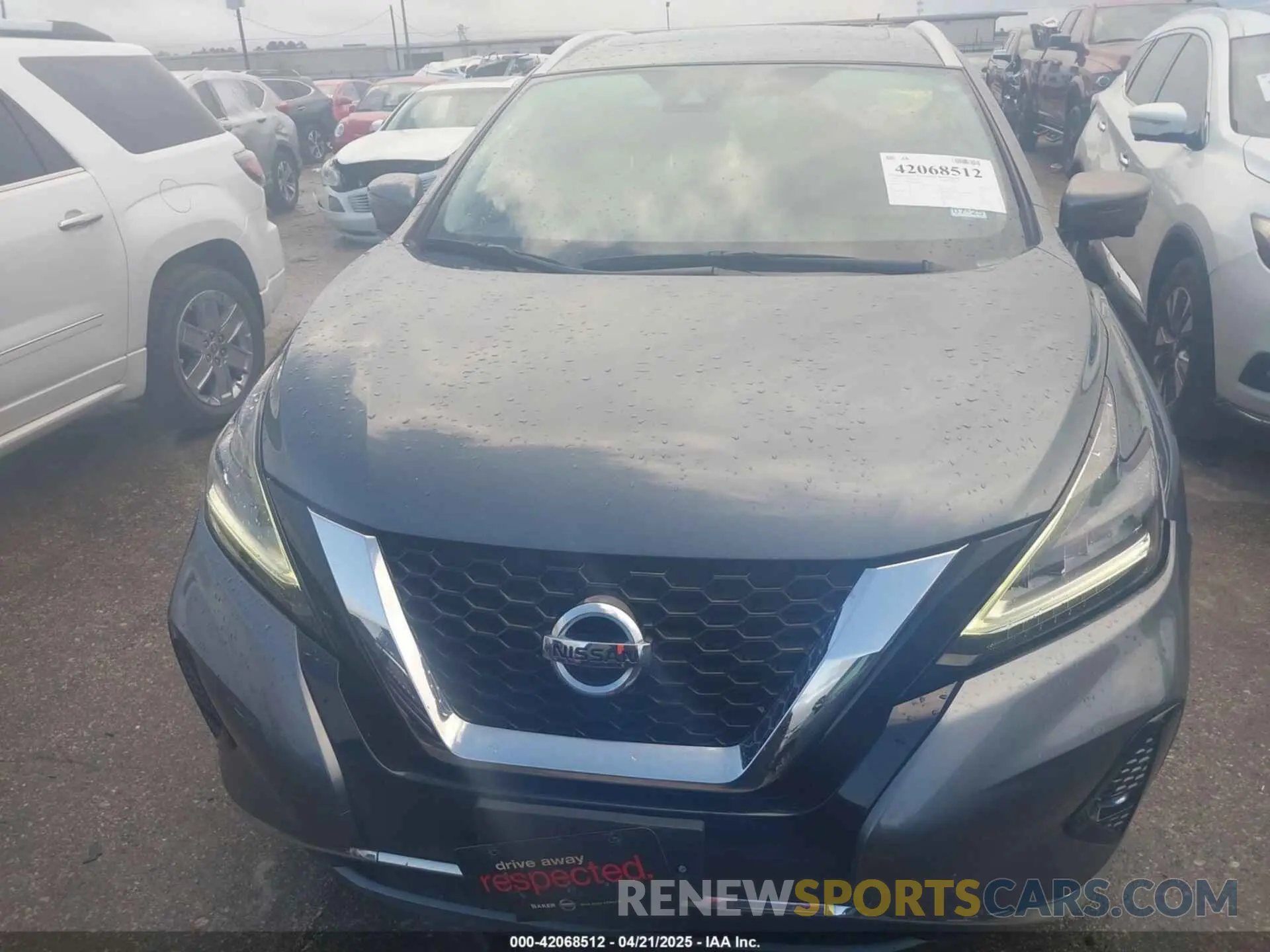 13 fotografías del automóvil dañado 5N1AZ2MJ2KN140352 NISSAN MURANO 2019