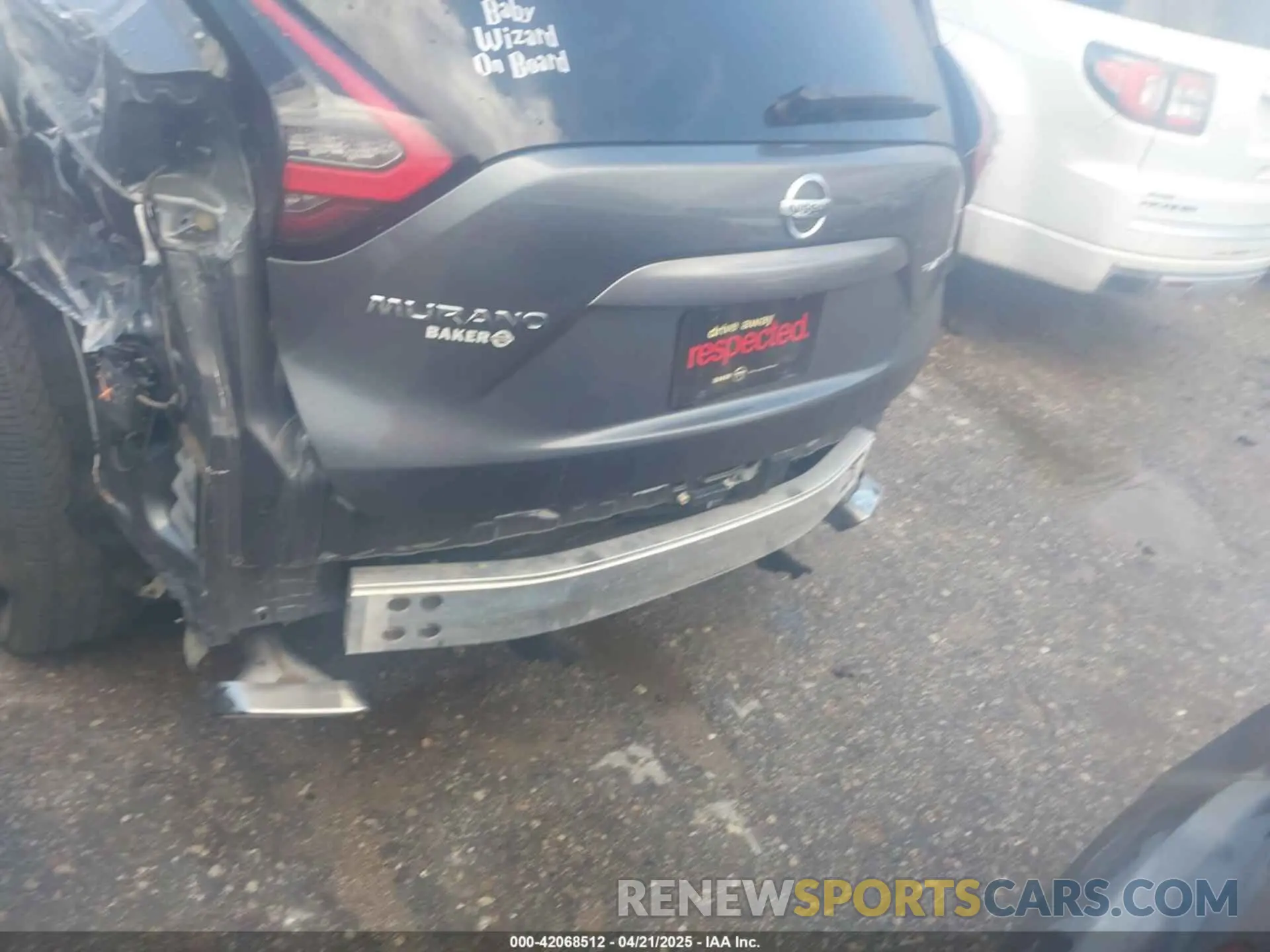 18 fotografías del automóvil dañado 5N1AZ2MJ2KN140352 NISSAN MURANO 2019