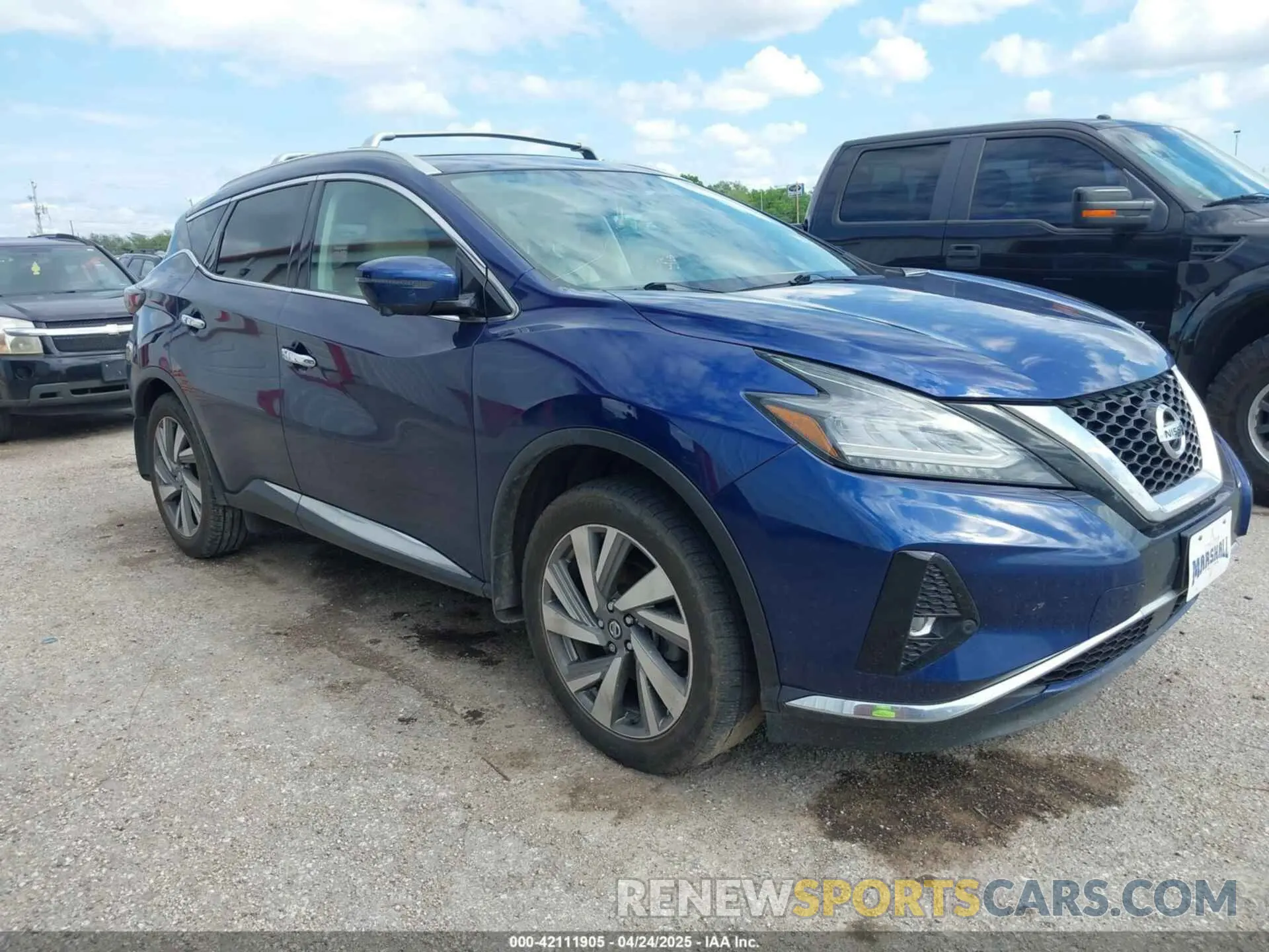 1 fotografías del automóvil dañado 5N1AZ2MJ2KN144322 NISSAN MURANO 2019