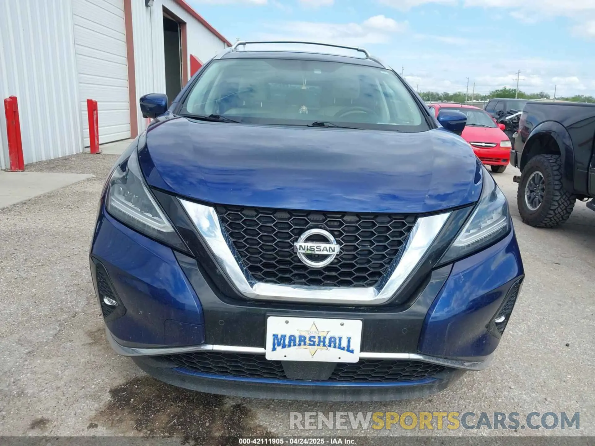 12 fotografías del automóvil dañado 5N1AZ2MJ2KN144322 NISSAN MURANO 2019