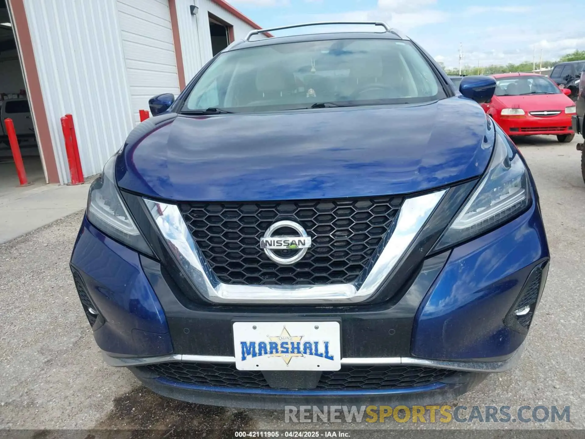 6 fotografías del automóvil dañado 5N1AZ2MJ2KN144322 NISSAN MURANO 2019