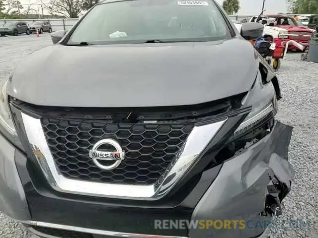 11 fotografías del automóvil dañado 5N1AZ2MJ3KN151764 NISSAN MURANO 2019