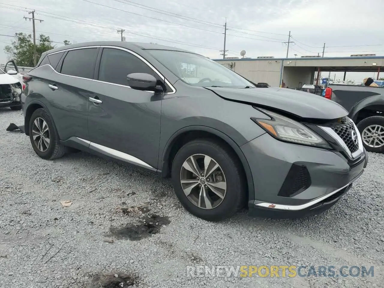 4 fotografías del automóvil dañado 5N1AZ2MJ3KN151764 NISSAN MURANO 2019
