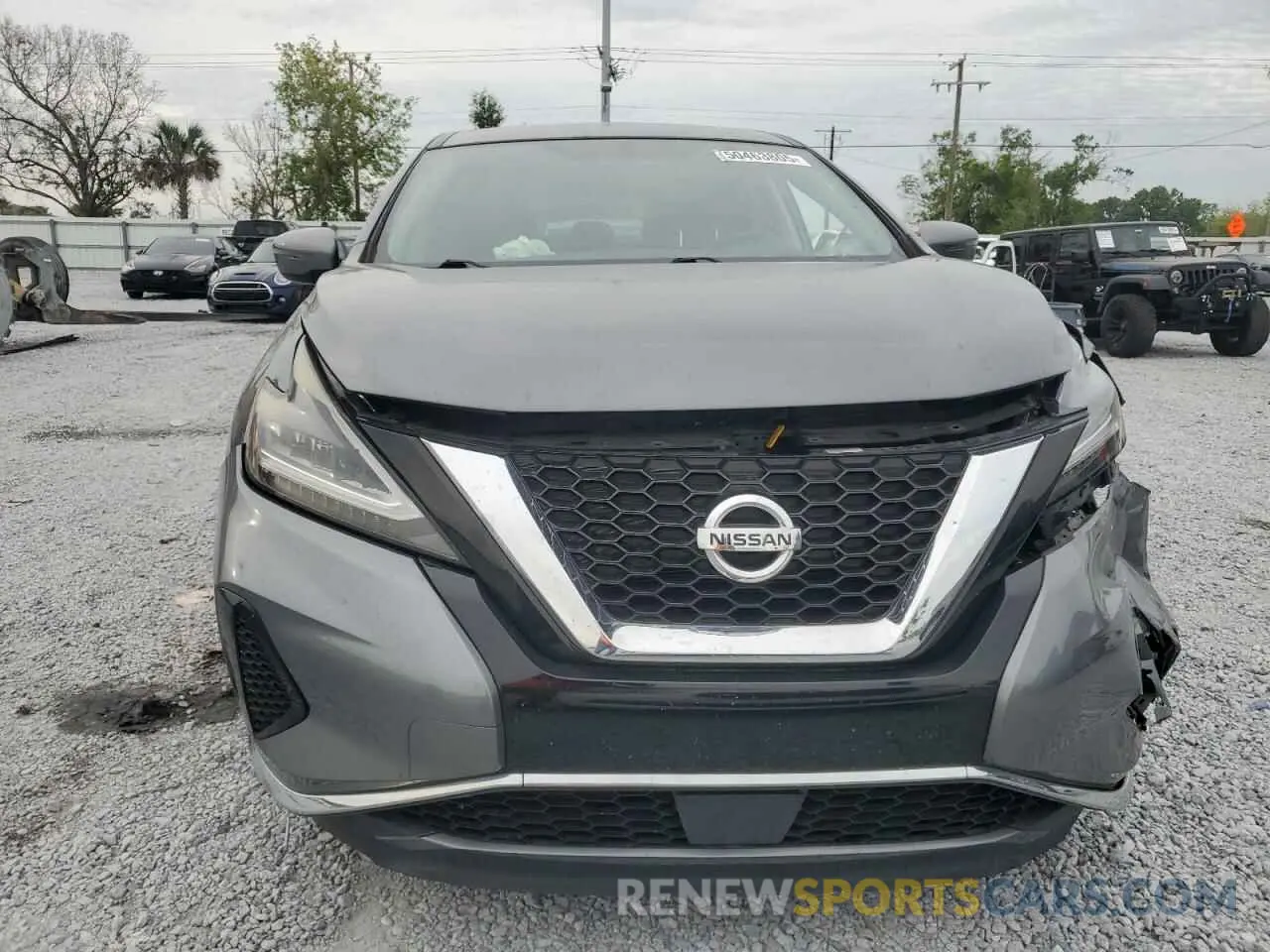 5 fotografías del automóvil dañado 5N1AZ2MJ3KN151764 NISSAN MURANO 2019