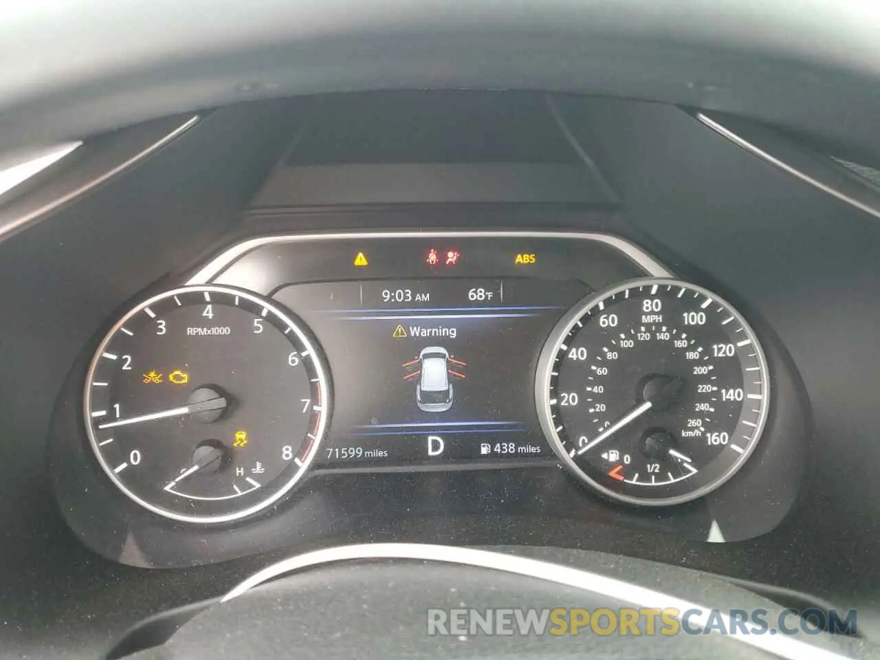 9 fotografías del automóvil dañado 5N1AZ2MJ3KN151764 NISSAN MURANO 2019