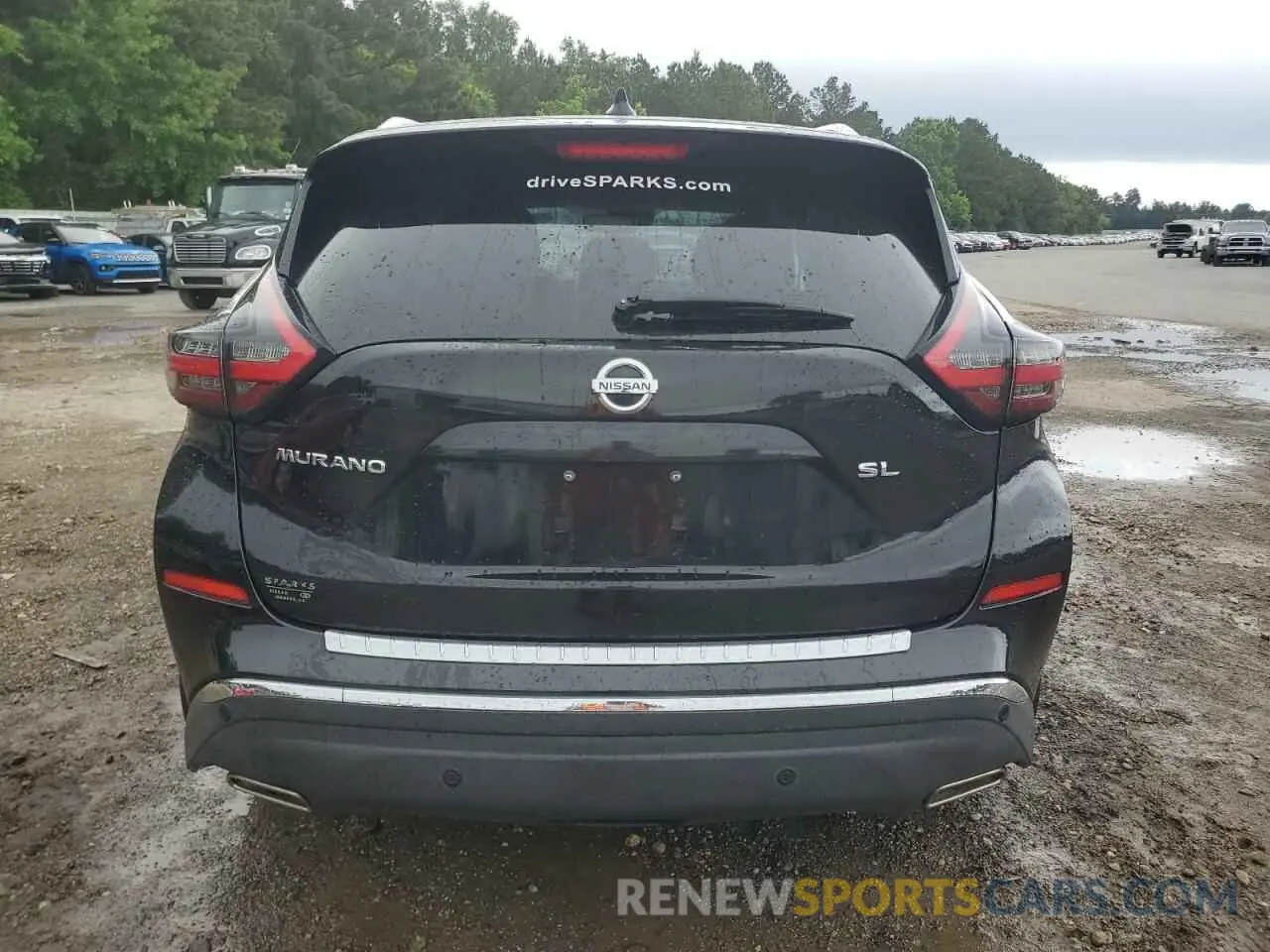 6 fotografías del automóvil dañado 5N1AZ2MJ4KN122922 NISSAN MURANO 2019