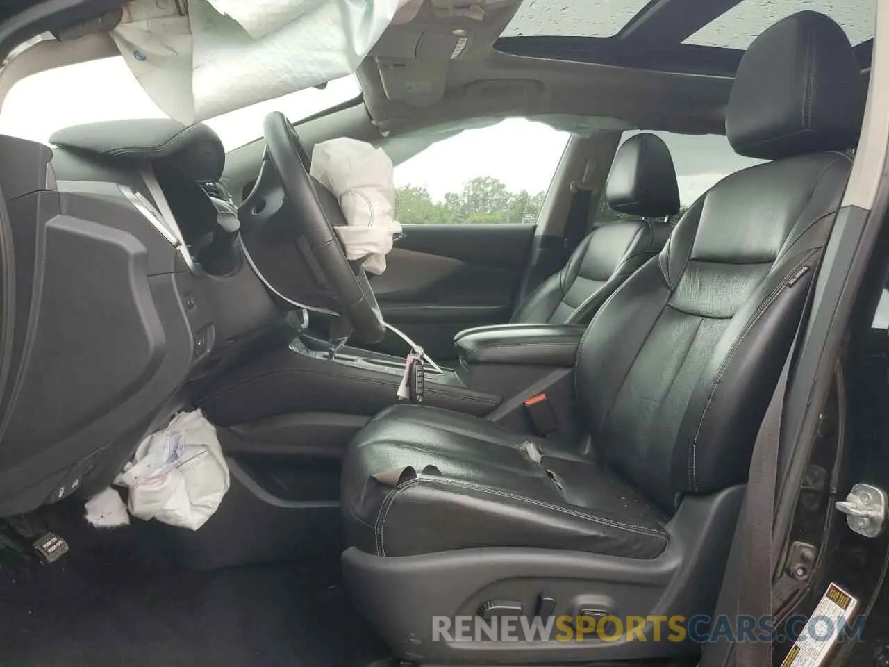 7 fotografías del automóvil dañado 5N1AZ2MJ4KN122922 NISSAN MURANO 2019