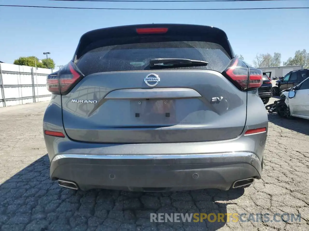 6 fotografías del automóvil dañado 5N1AZ2MJ6KN110917 NISSAN MURANO 2019