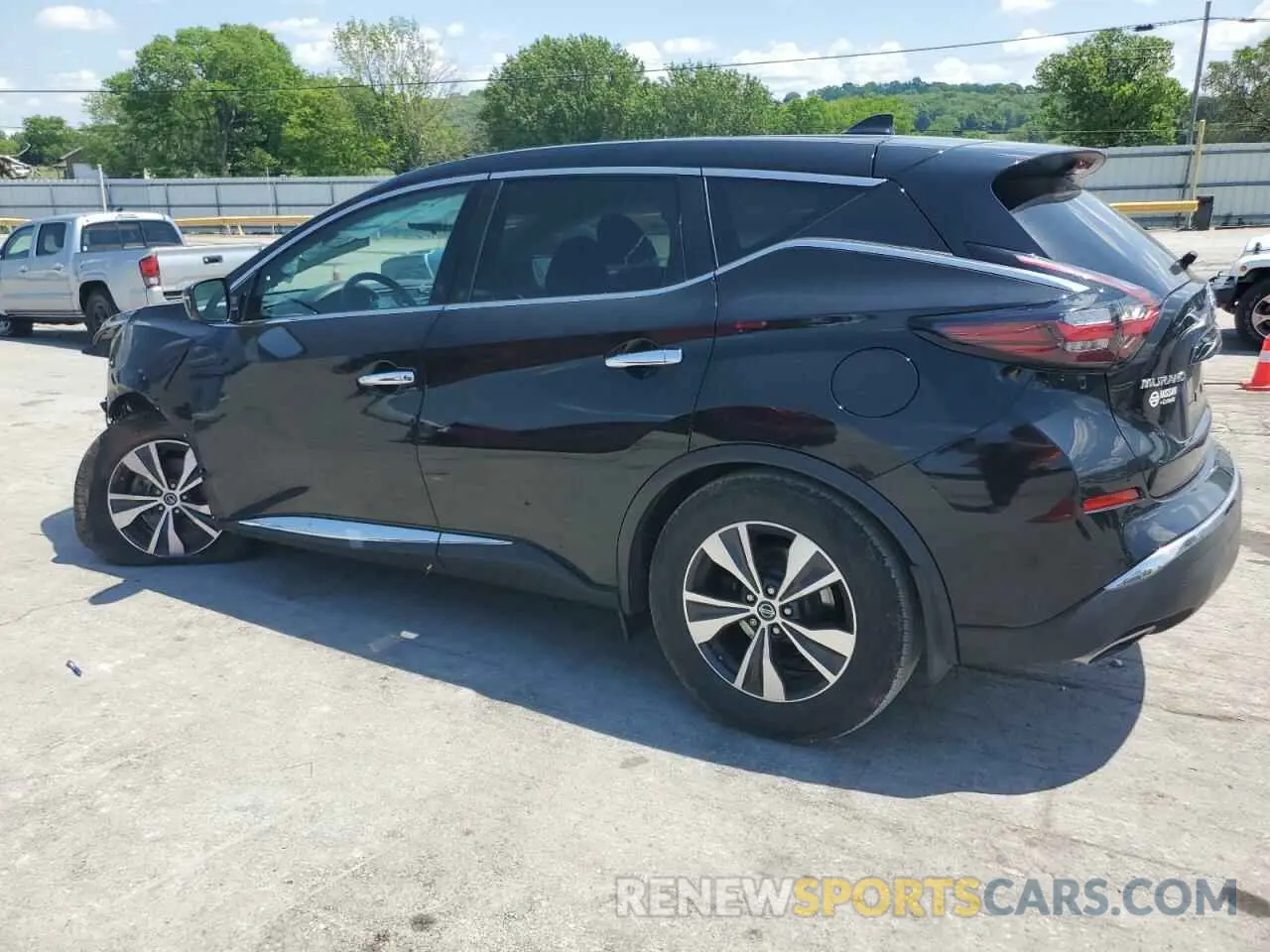 2 fotografías del automóvil dañado 5N1AZ2MJ6KN119102 NISSAN MURANO 2019