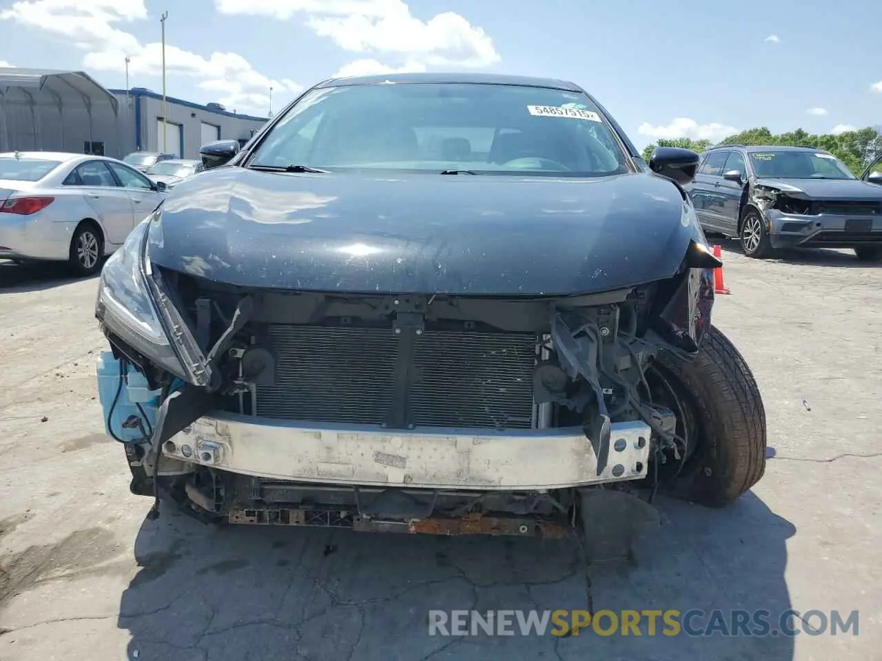 5 fotografías del automóvil dañado 5N1AZ2MJ6KN119102 NISSAN MURANO 2019