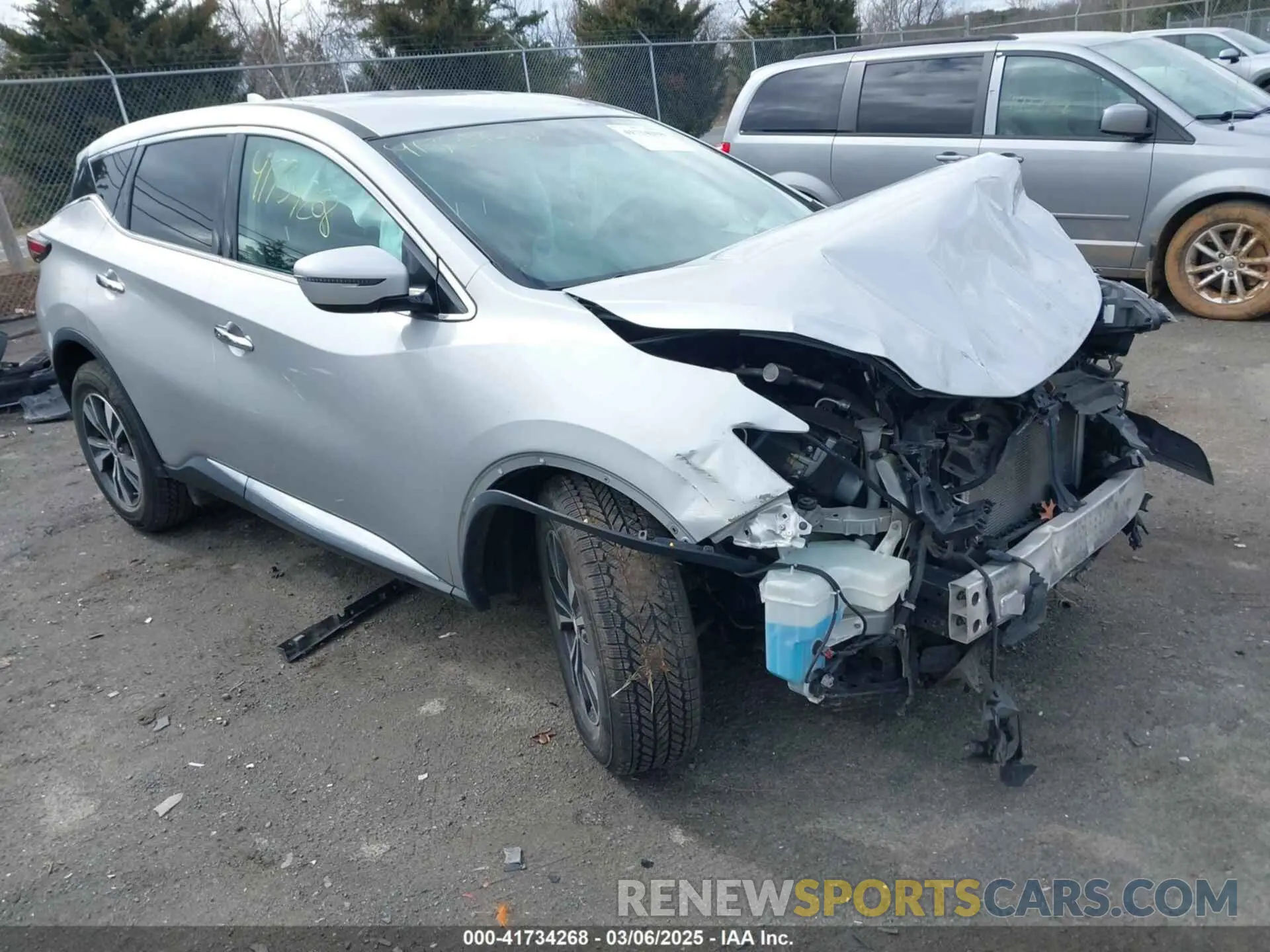 1 fotografías del automóvil dañado 5N1AZ2MJ6KN127667 NISSAN MURANO 2019