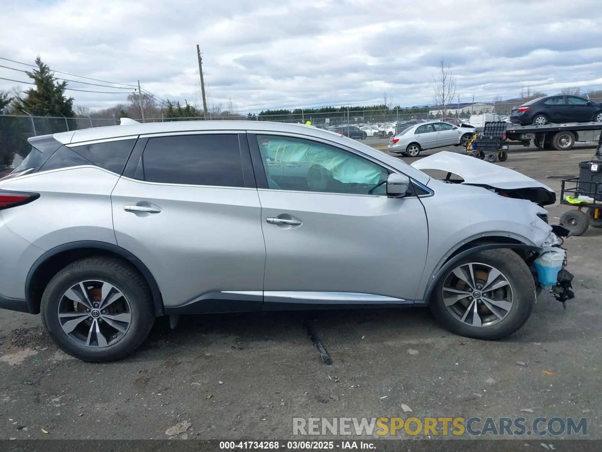 14 fotografías del automóvil dañado 5N1AZ2MJ6KN127667 NISSAN MURANO 2019