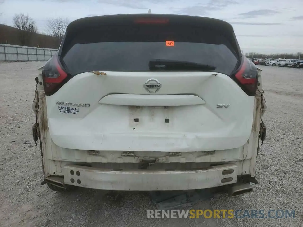 6 fotografías del automóvil dañado 5N1AZ2MJ6KN163035 NISSAN MURANO 2019