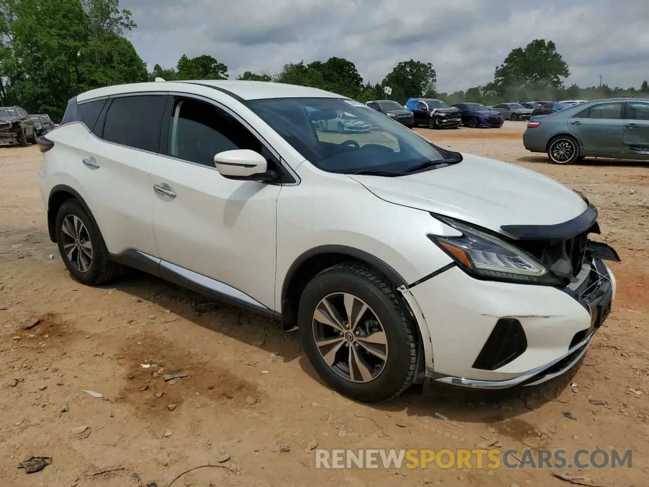 4 fotografías del automóvil dañado 5N1AZ2MJ7KN119559 NISSAN MURANO 2019