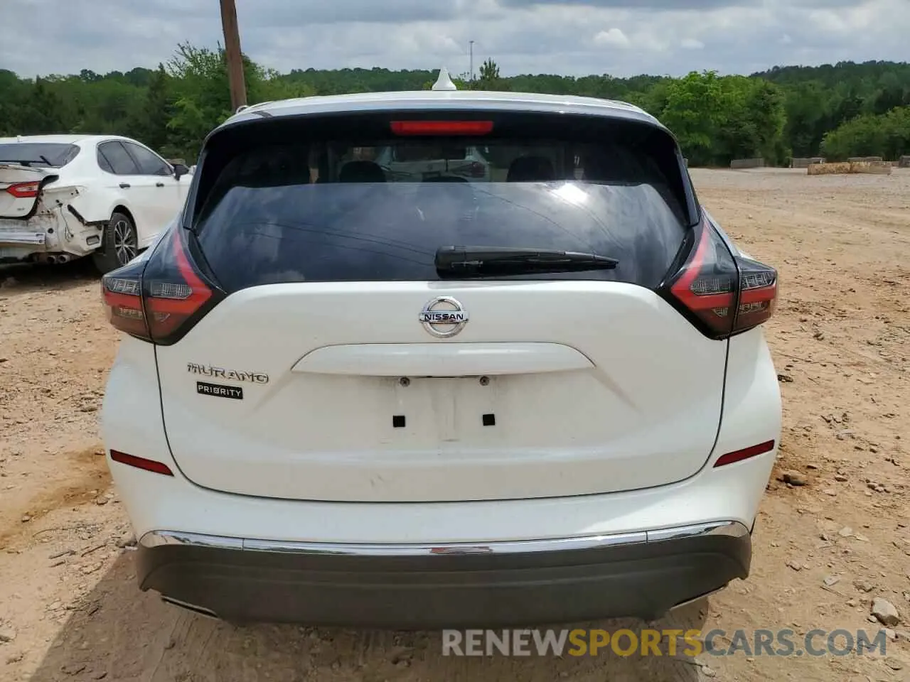 6 fotografías del automóvil dañado 5N1AZ2MJ7KN119559 NISSAN MURANO 2019