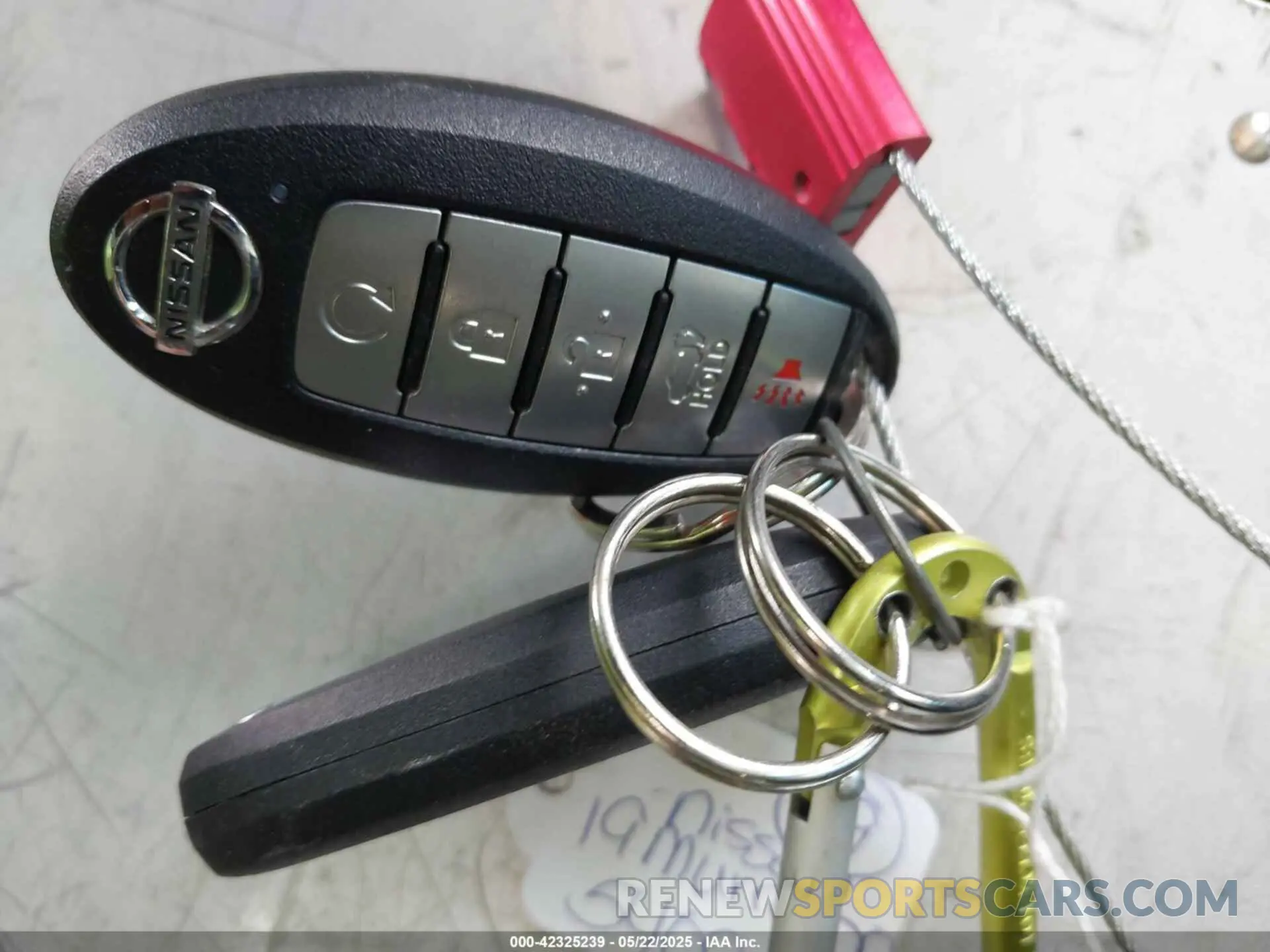 11 fotografías del automóvil dañado 5N1AZ2MJ7KN125409 NISSAN MURANO 2019