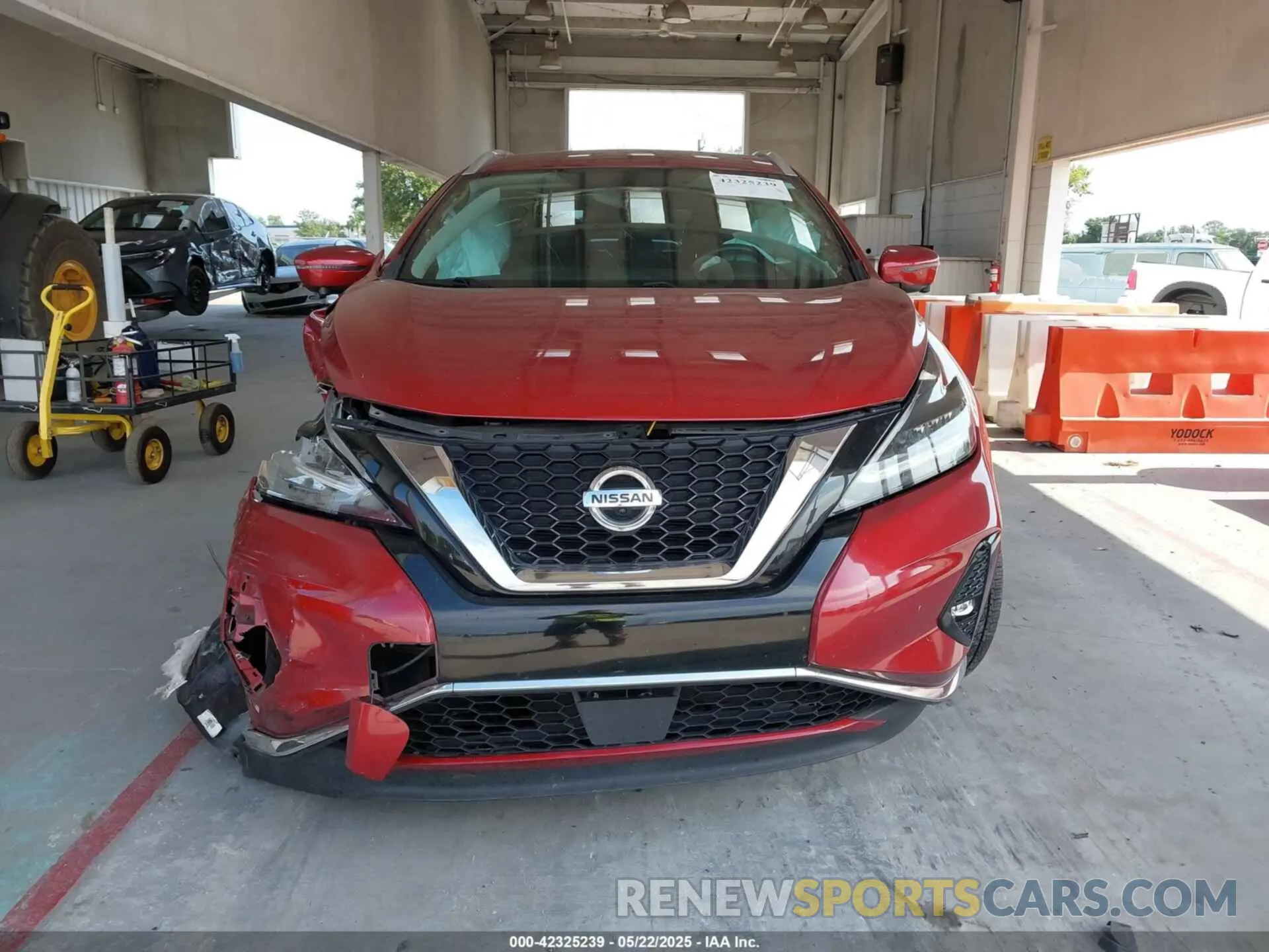 12 fotografías del automóvil dañado 5N1AZ2MJ7KN125409 NISSAN MURANO 2019