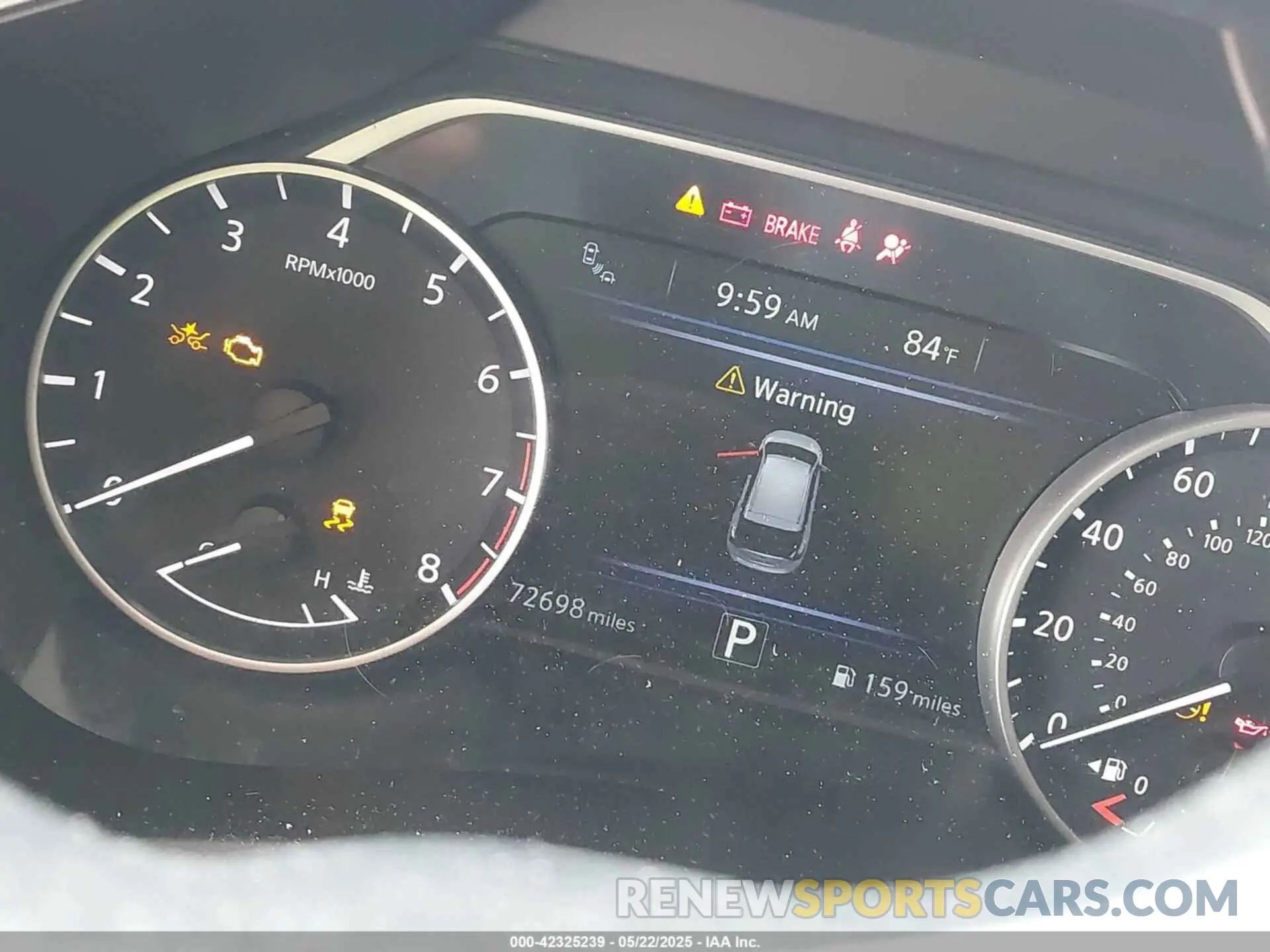 7 fotografías del automóvil dañado 5N1AZ2MJ7KN125409 NISSAN MURANO 2019