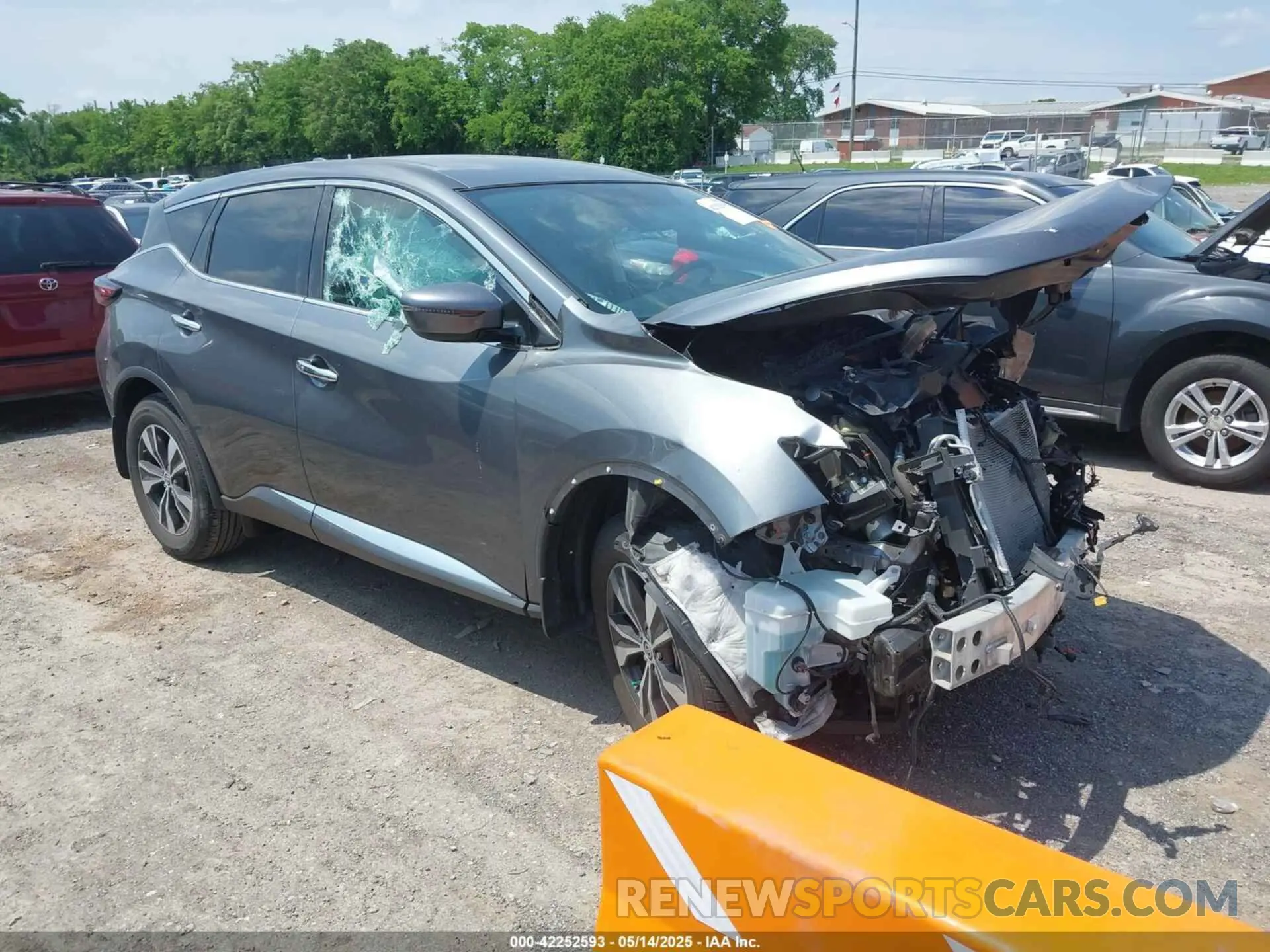 1 fotografías del automóvil dañado 5N1AZ2MJ7KN136605 NISSAN MURANO 2019