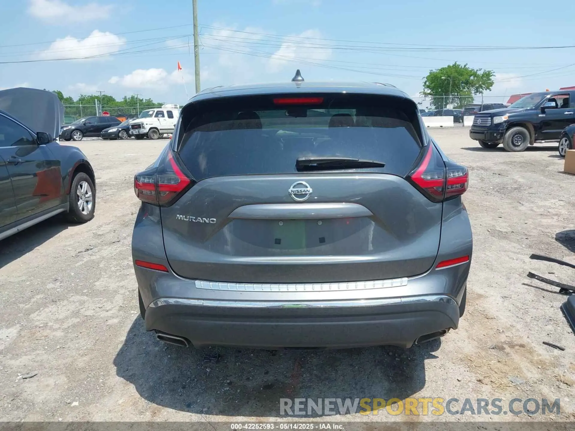 16 fotografías del automóvil dañado 5N1AZ2MJ7KN136605 NISSAN MURANO 2019