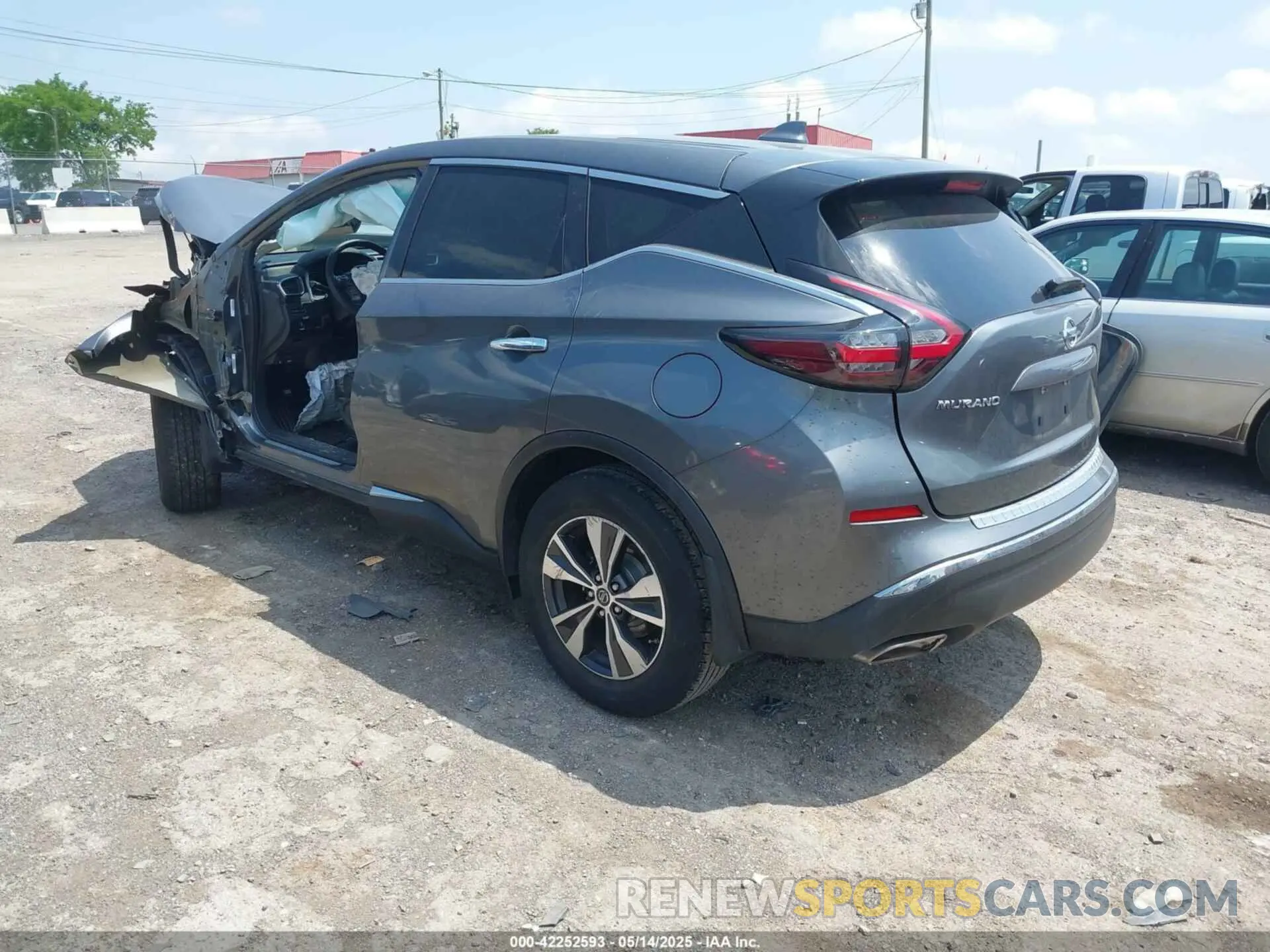 3 fotografías del automóvil dañado 5N1AZ2MJ7KN136605 NISSAN MURANO 2019