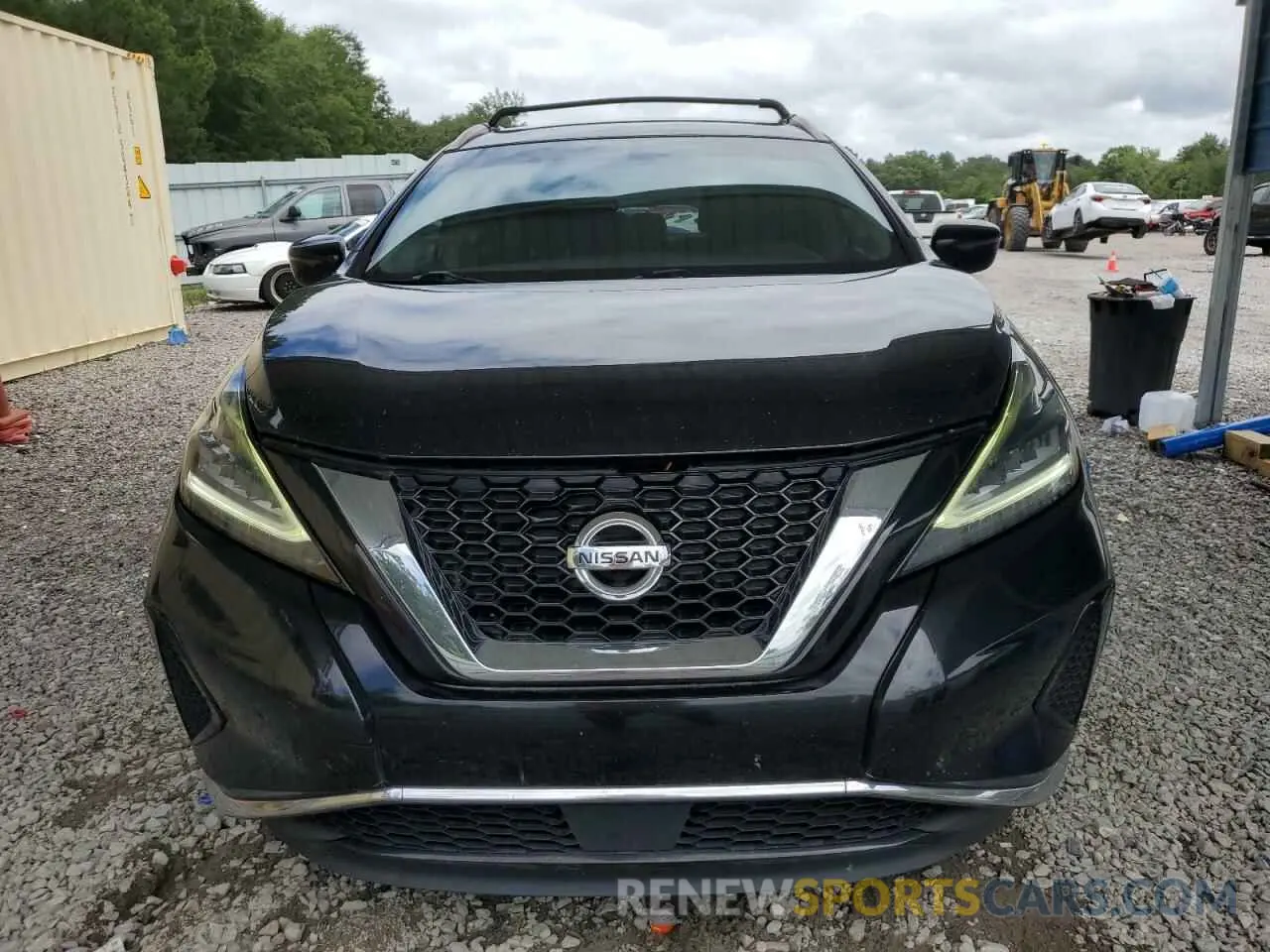 5 fotografías del automóvil dañado 5N1AZ2MJ9KN140090 NISSAN MURANO 2019