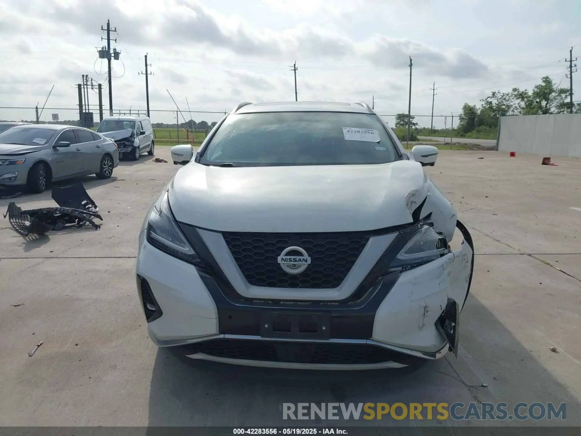 12 fotografías del automóvil dañado 5N1AZ2MJXKN111052 NISSAN MURANO 2019