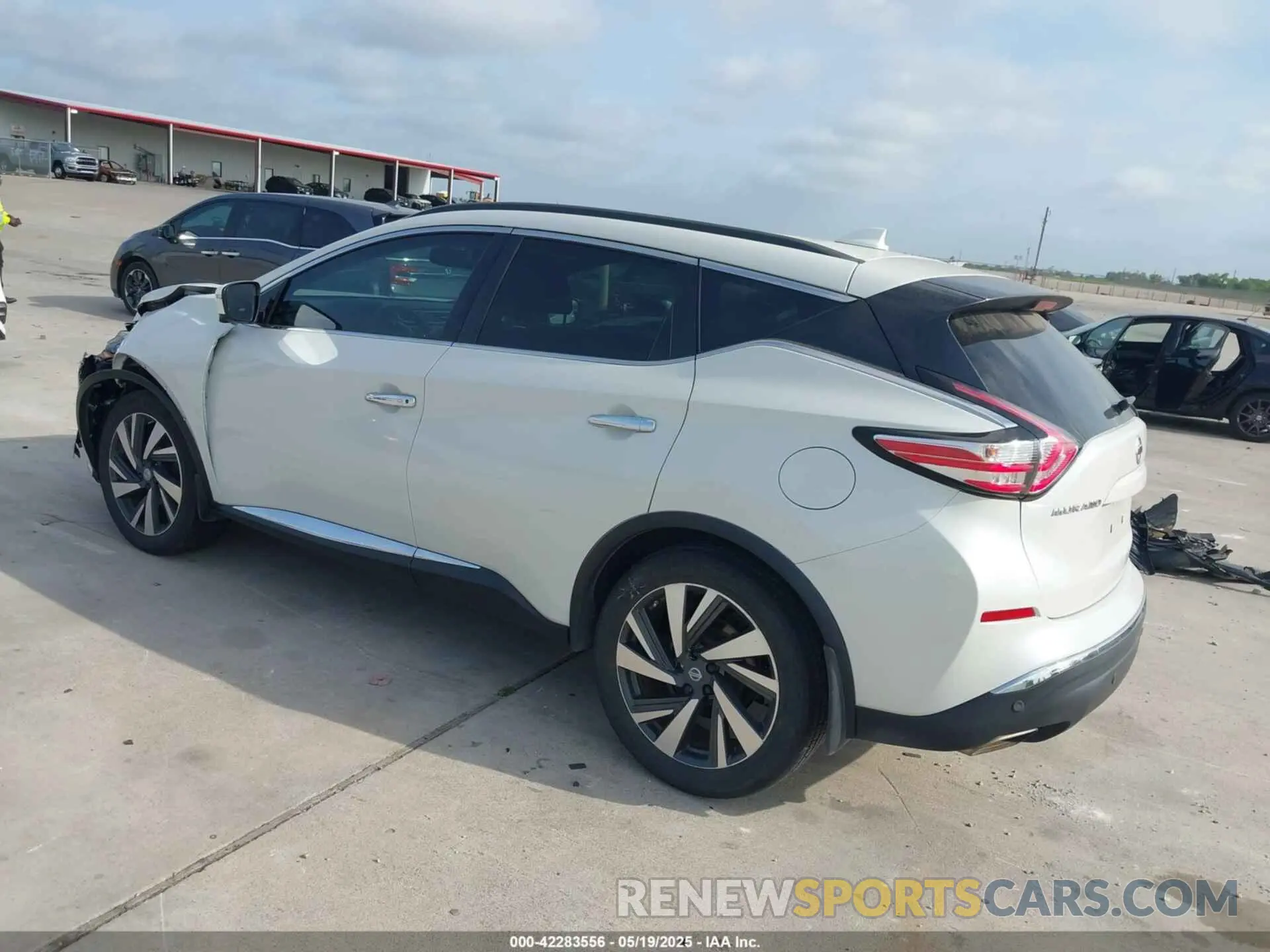 3 fotografías del automóvil dañado 5N1AZ2MJXKN111052 NISSAN MURANO 2019