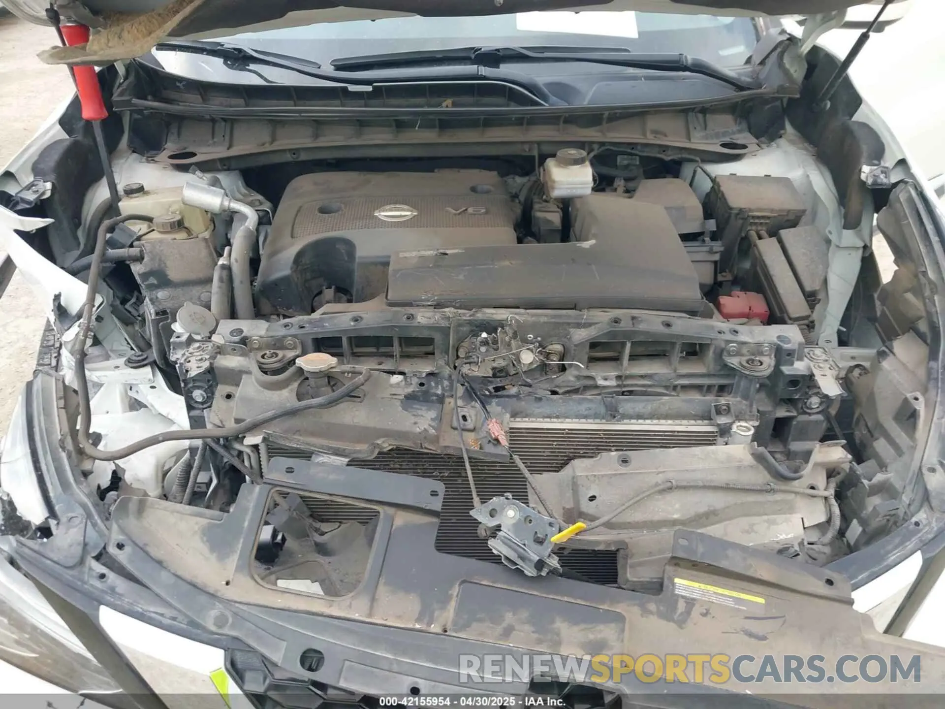 10 fotografías del automóvil dañado 5N1AZ2MJXKN117353 NISSAN MURANO 2019